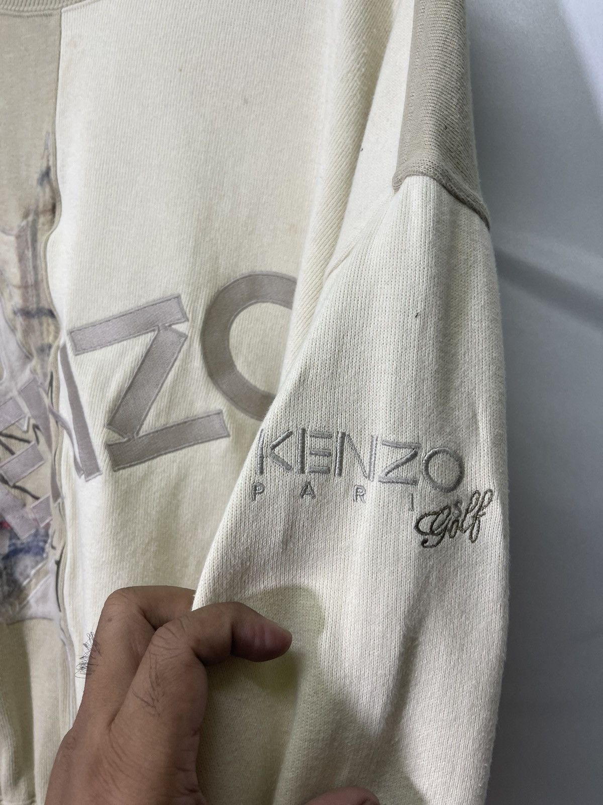 Kenzo VINTAGE KENZO GOLF EMBROIDERY BIG LOGO Size US L / EU 52-54 / 3 - 4 Thumbnail