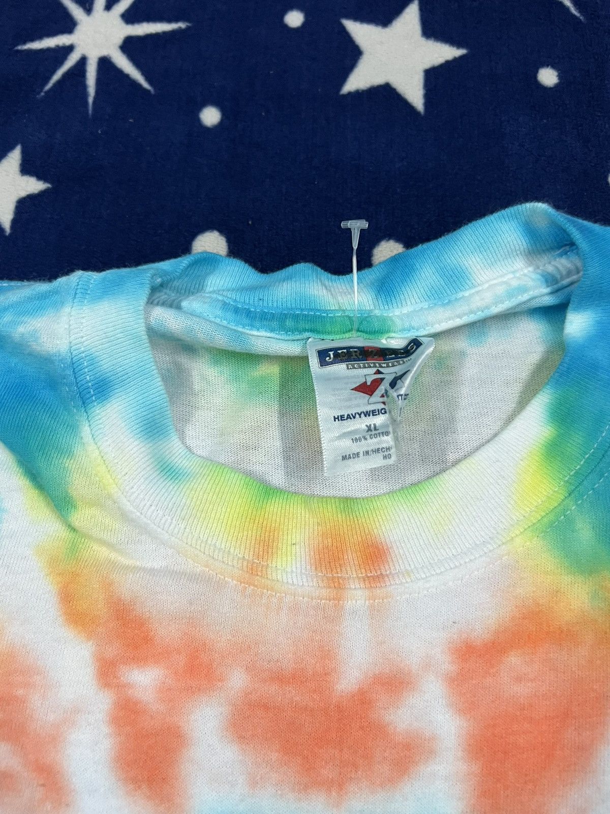 Band Tees × Grateful Dead × Vintage Rare Vintage Grateful Dead x Bob Dylon Tye Dye Tee Size US XL / EU 56 / 4 - 4 Thumbnail