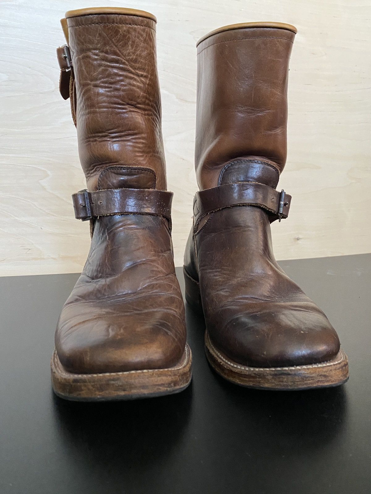 Mister Freedom Mister Freedom Road Champ engineer boots Grailed