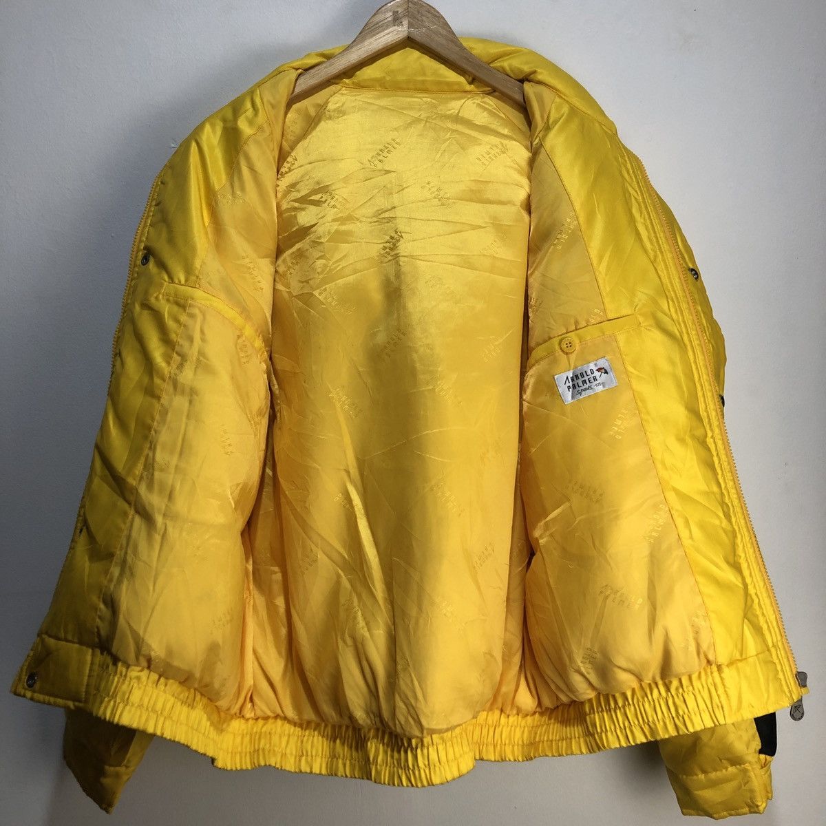 Vintage Vintage Arnold Palmer Ski Suicide Down Jacket Size US L / EU 52-54 / 3 - 7 Thumbnail