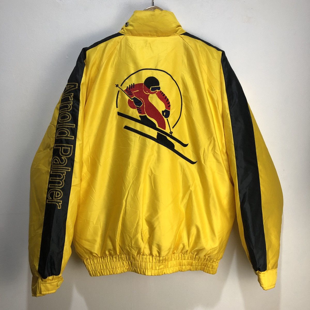 Vintage Vintage Arnold Palmer Ski Suicide Down Jacket Size US L / EU 52-54 / 3 - 1 Thumbnail