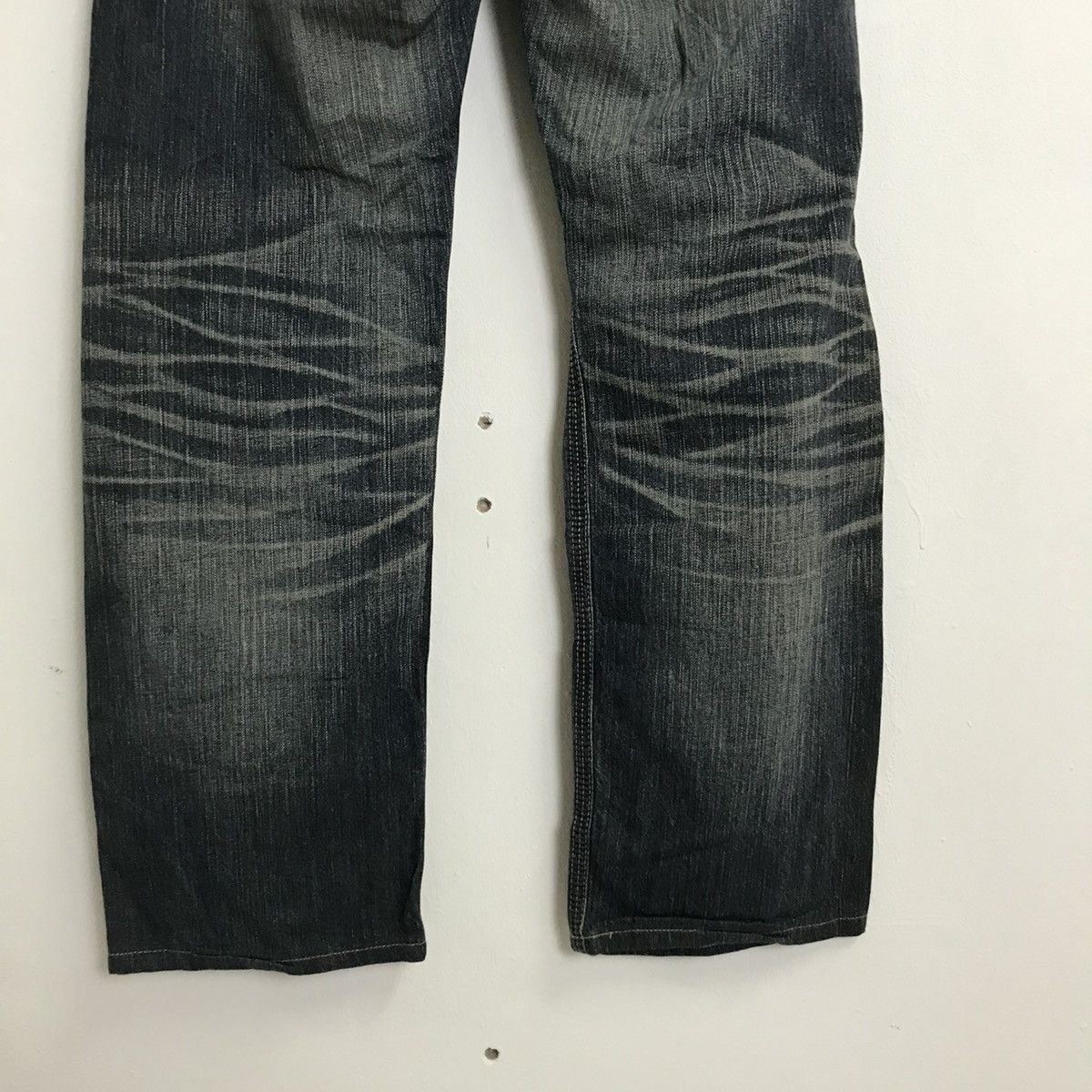 Edwin Vintage Edwin Motif Navajo Style Faded Denim Pants Size US 32 / EU 48 - 9 Thumbnail