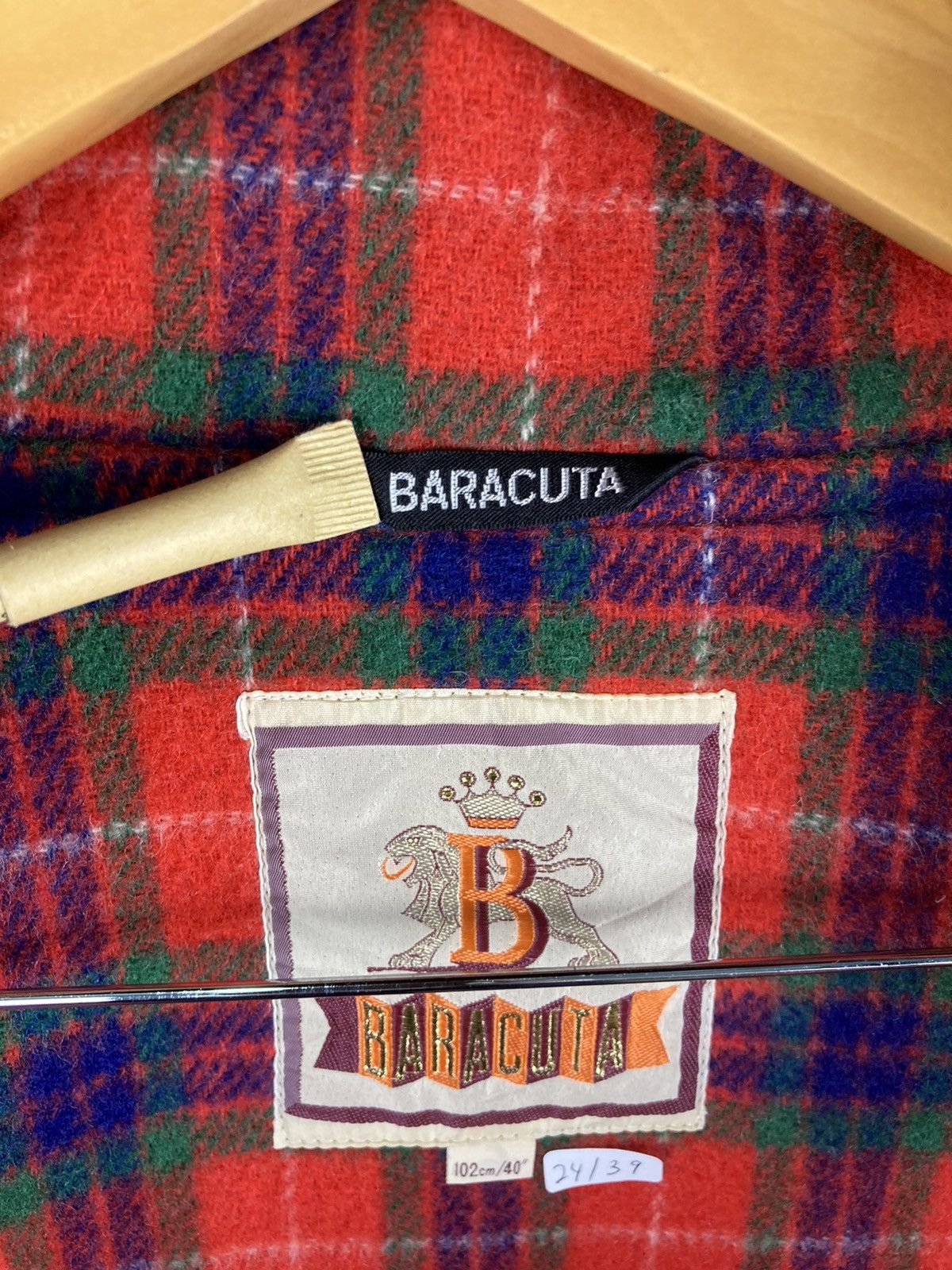 Baracuta Vintage Baracuta Wool Parka/Jacket Hoodie Size US XL / EU 56 / 4 - 5 Thumbnail