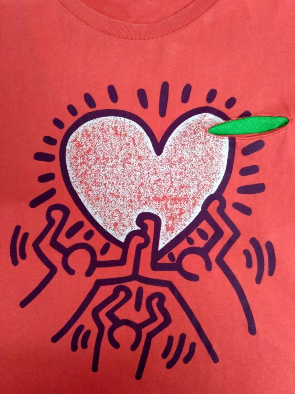 Andy Warhol × Keith Haring × Uniqlo Keith Haring x Uniqlo Pop art Love Size US M / EU 48-50 / 2 - 1 Thumbnail