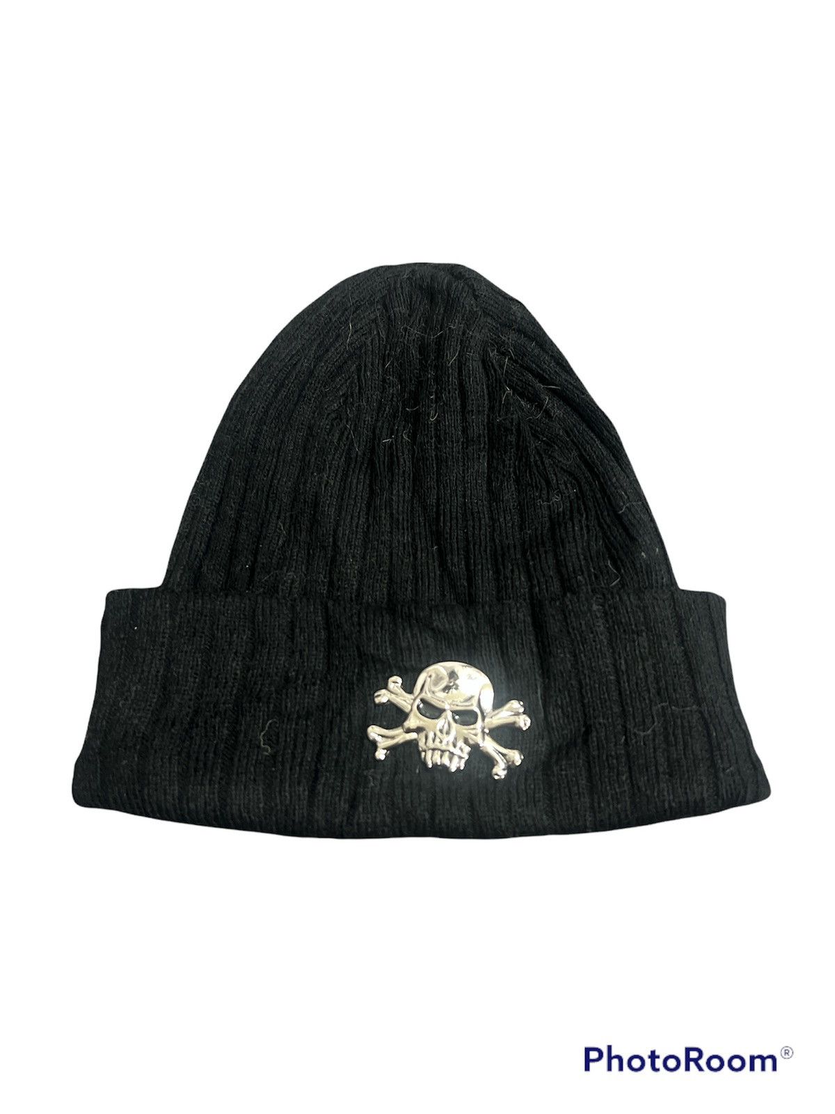 Vintage Vintage Skulls Beanie Hat Size ONE SIZE - 1 Thumbnail