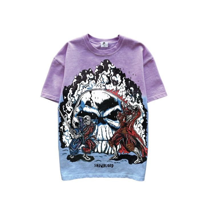 Snow Blood Tie Dye T-Shirt Size Large