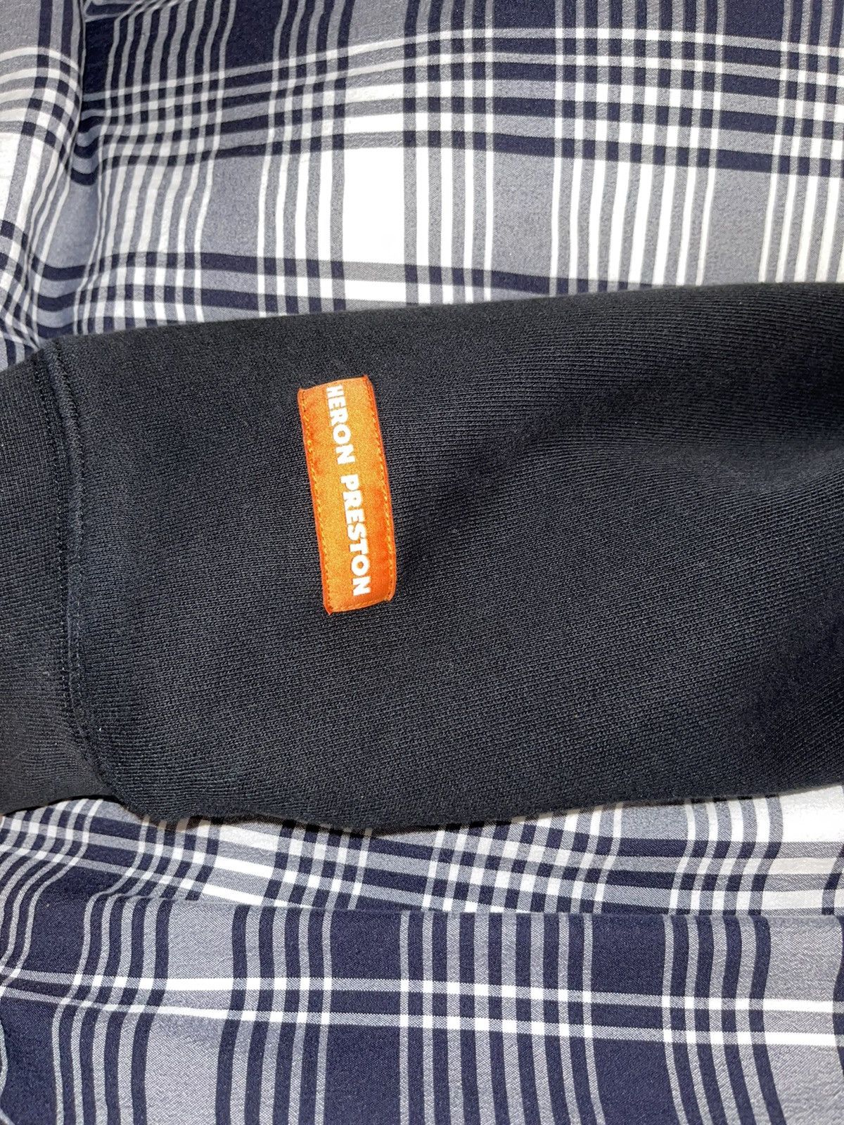 Heron Preston NASA Black Boot Photo Hoodie Size S Size US XS / EU 42 / 0 - 7 Thumbnail