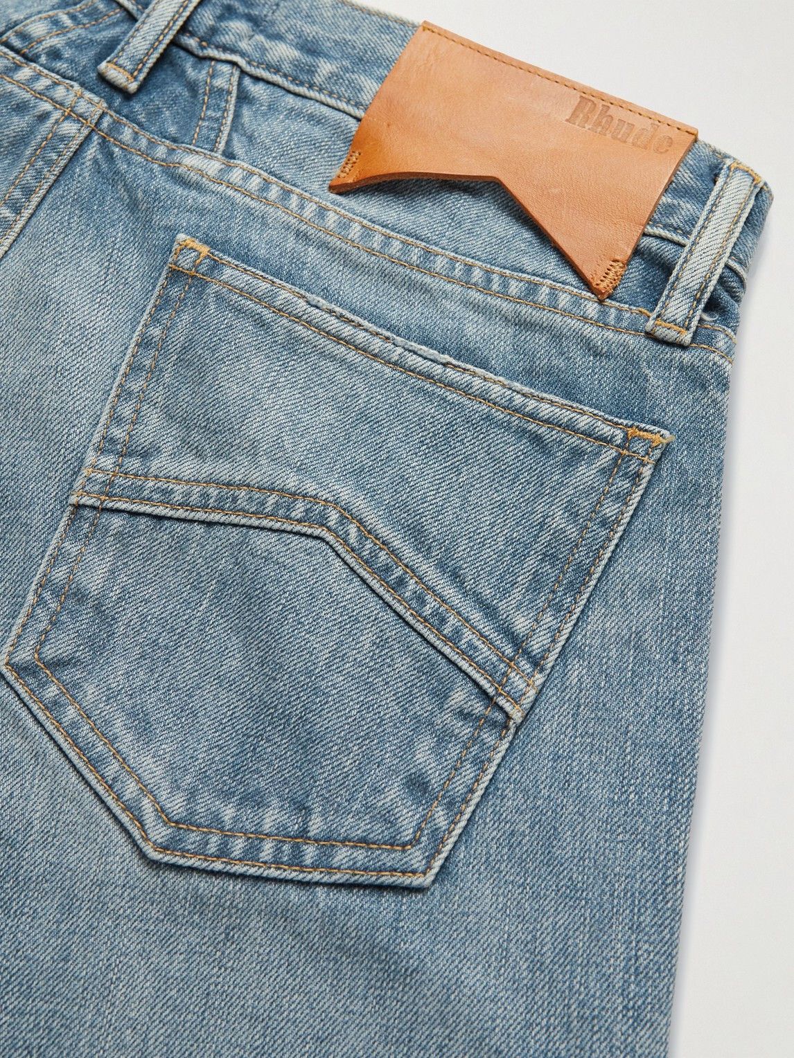 Rhude Rhude Reworked Distressed Denim Jeans Size US 32 / EU 48 - 3 Thumbnail