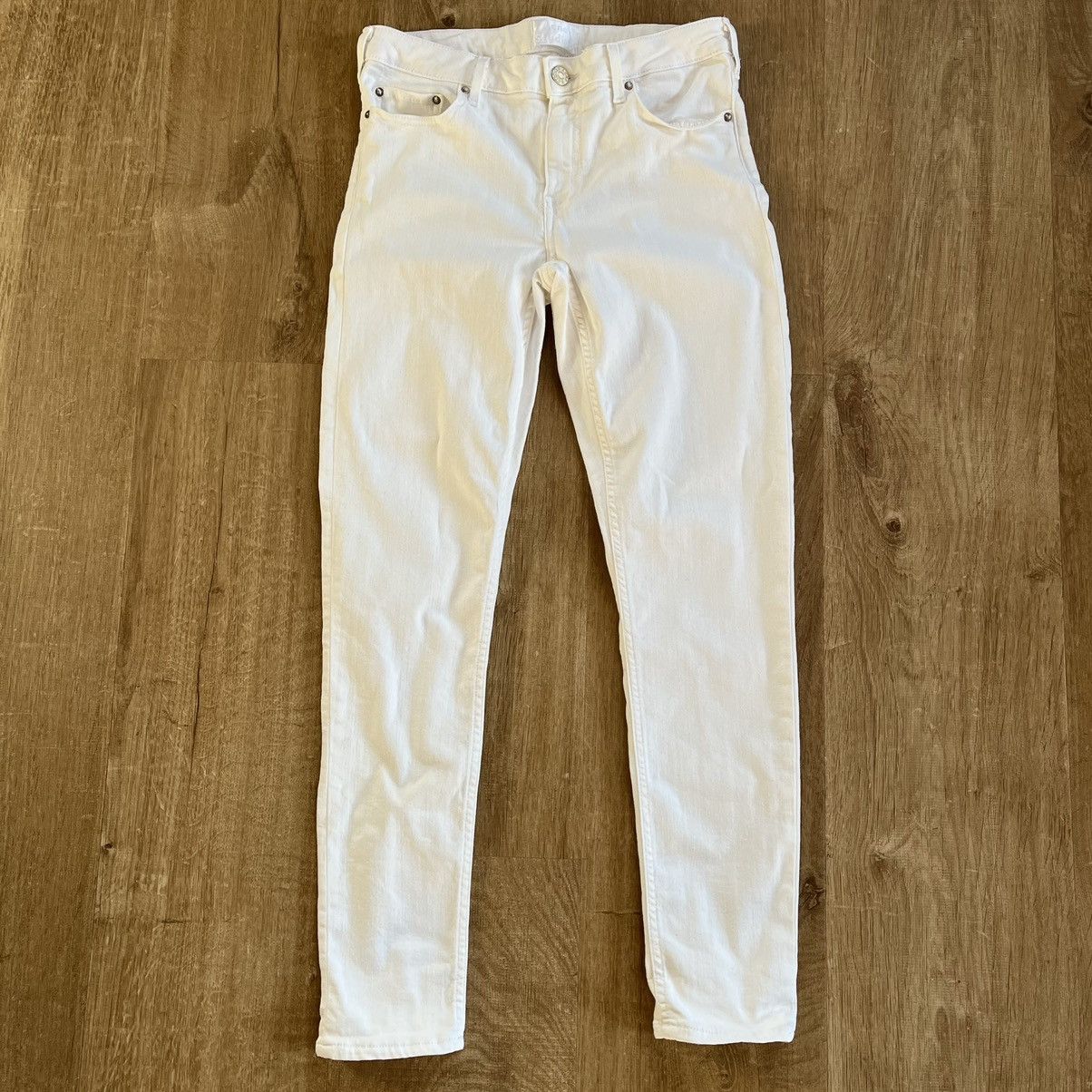 Acne Studios Acne Studios Skin 5 Optic White 28/32 Size US 28 / EU 44 - 1 Thumbnail