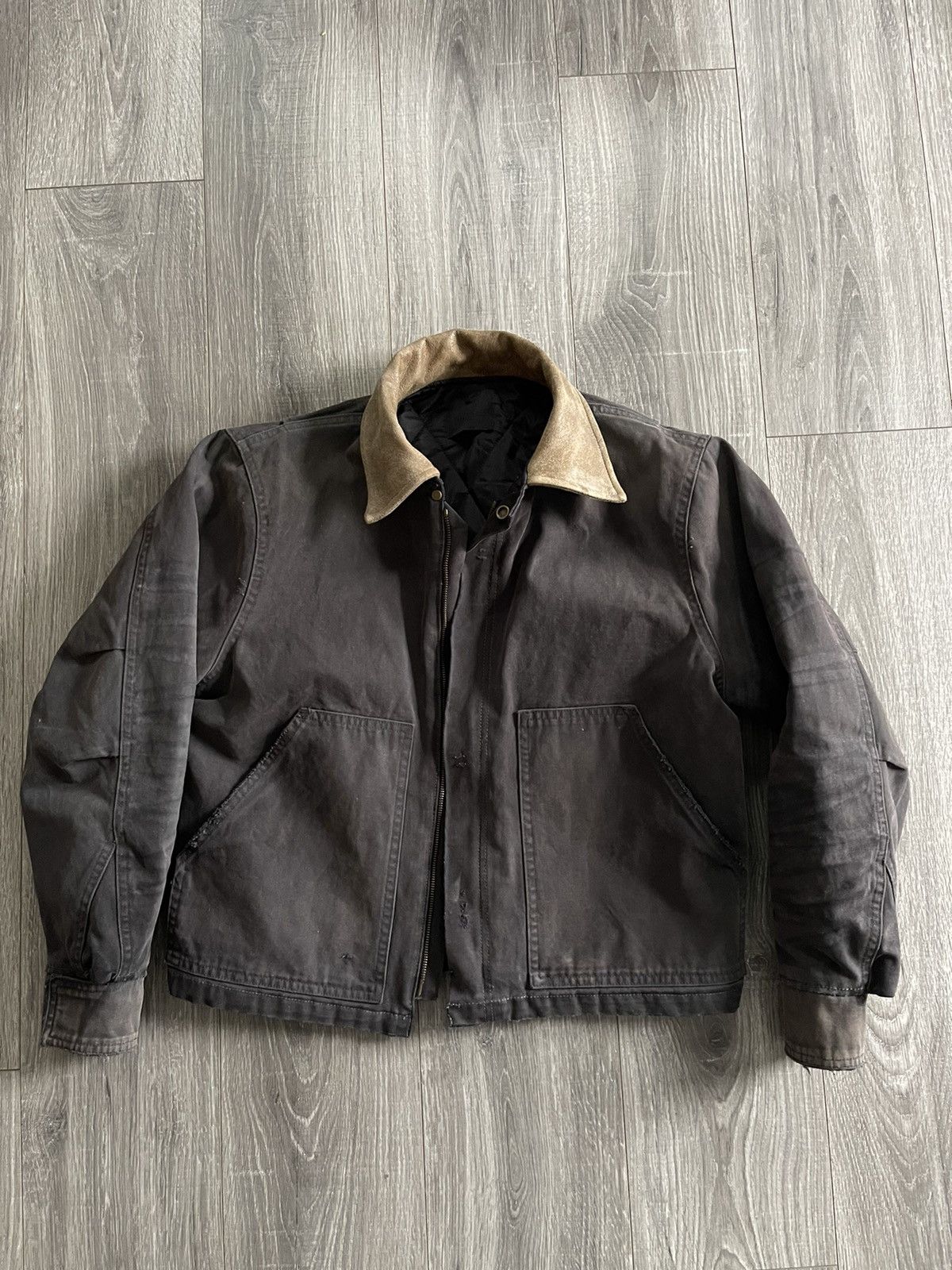 Fear of God: Black Canvas Work Jacket