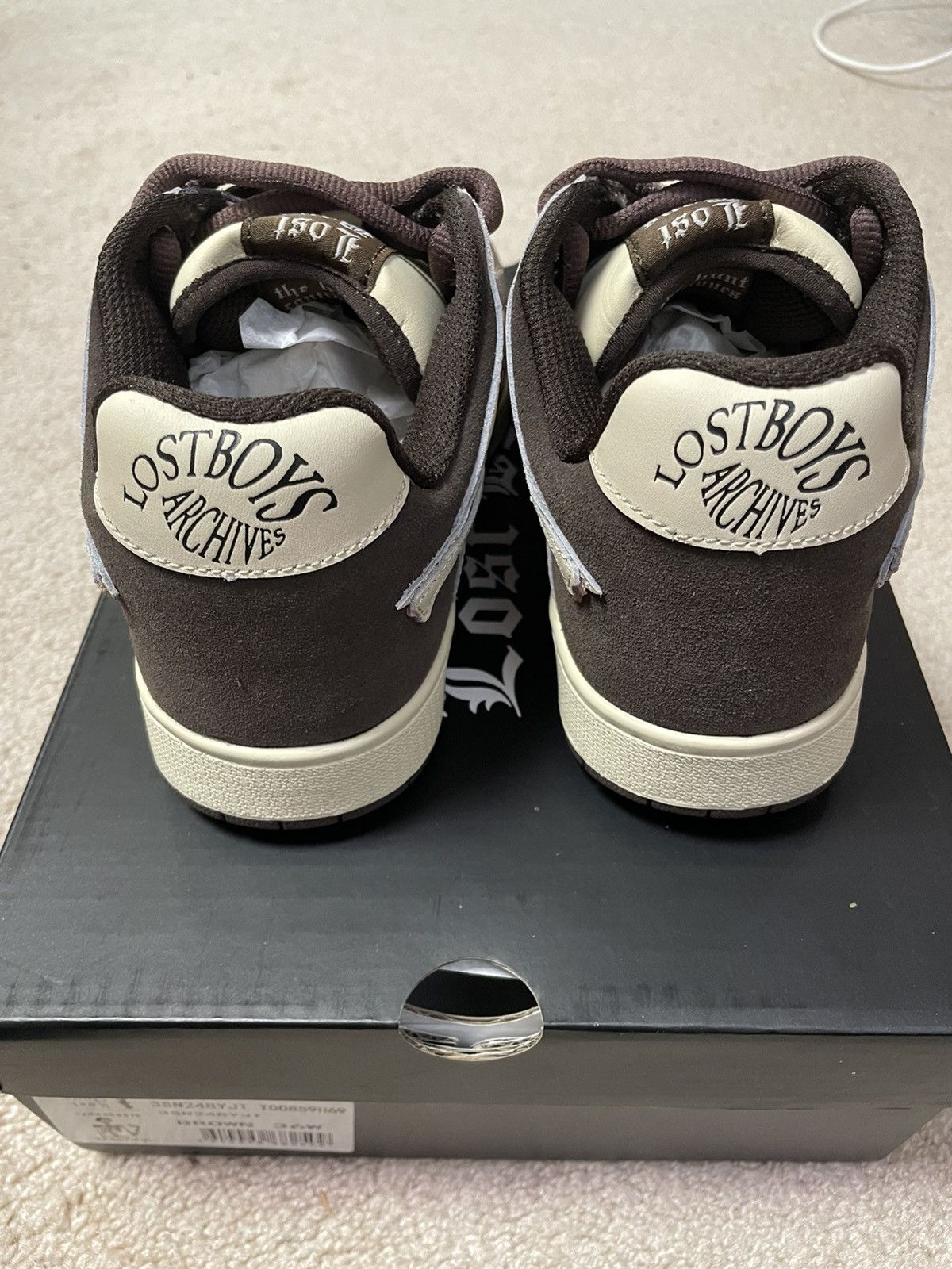 Designer Lost Boys Tony Low Mocha WOMENS Size US 5.5 / EU 38 - 4 Thumbnail