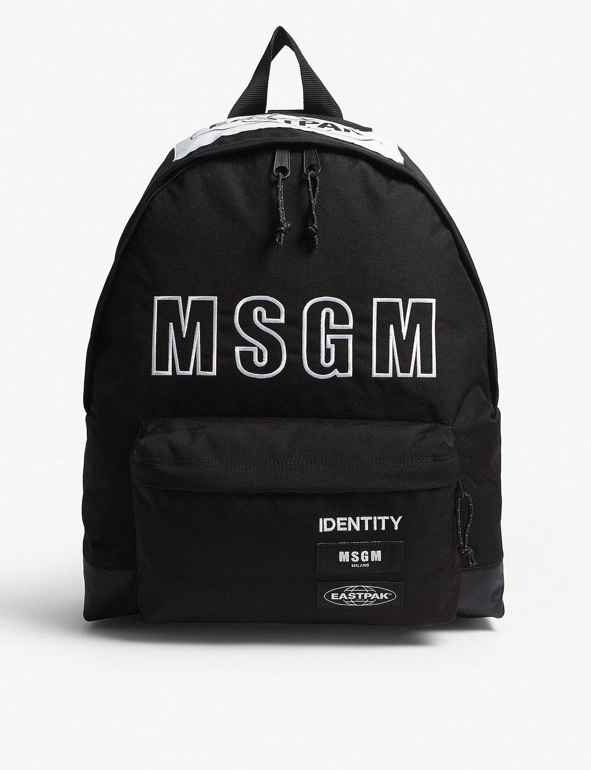 Msgm x Eastpak backpack in black