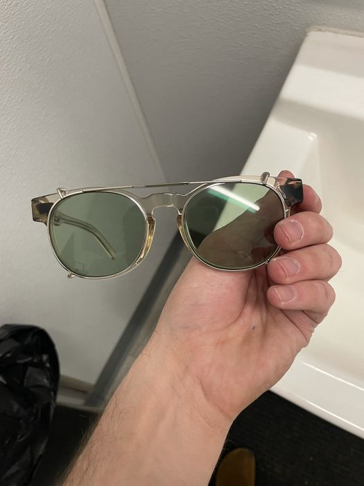 Black Louis Vuitton 2022 Cyclone Sunglasses