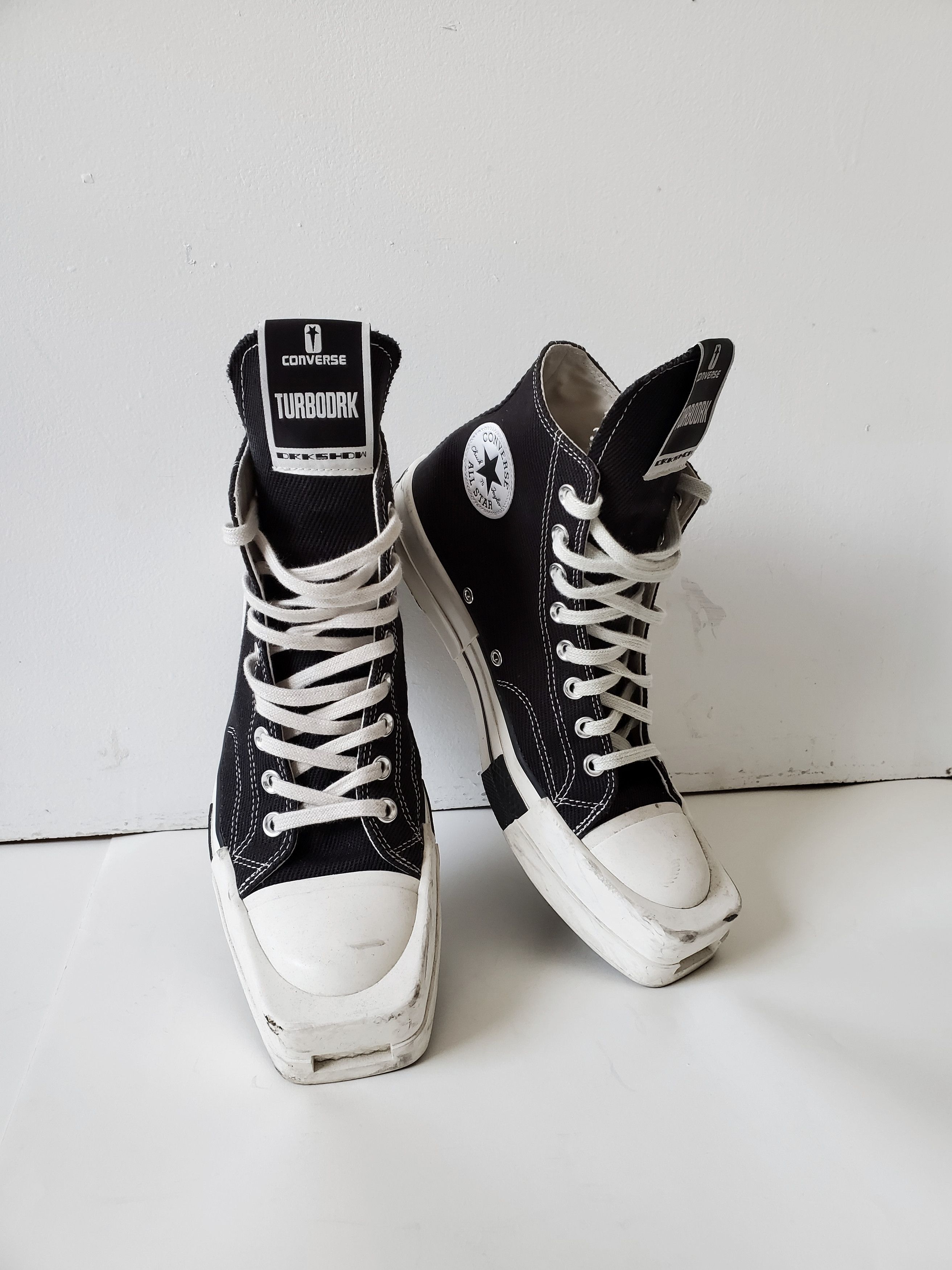 Rick Owens × Rick Owens Drkshdw RO Converse TURBO DORK | Grailed