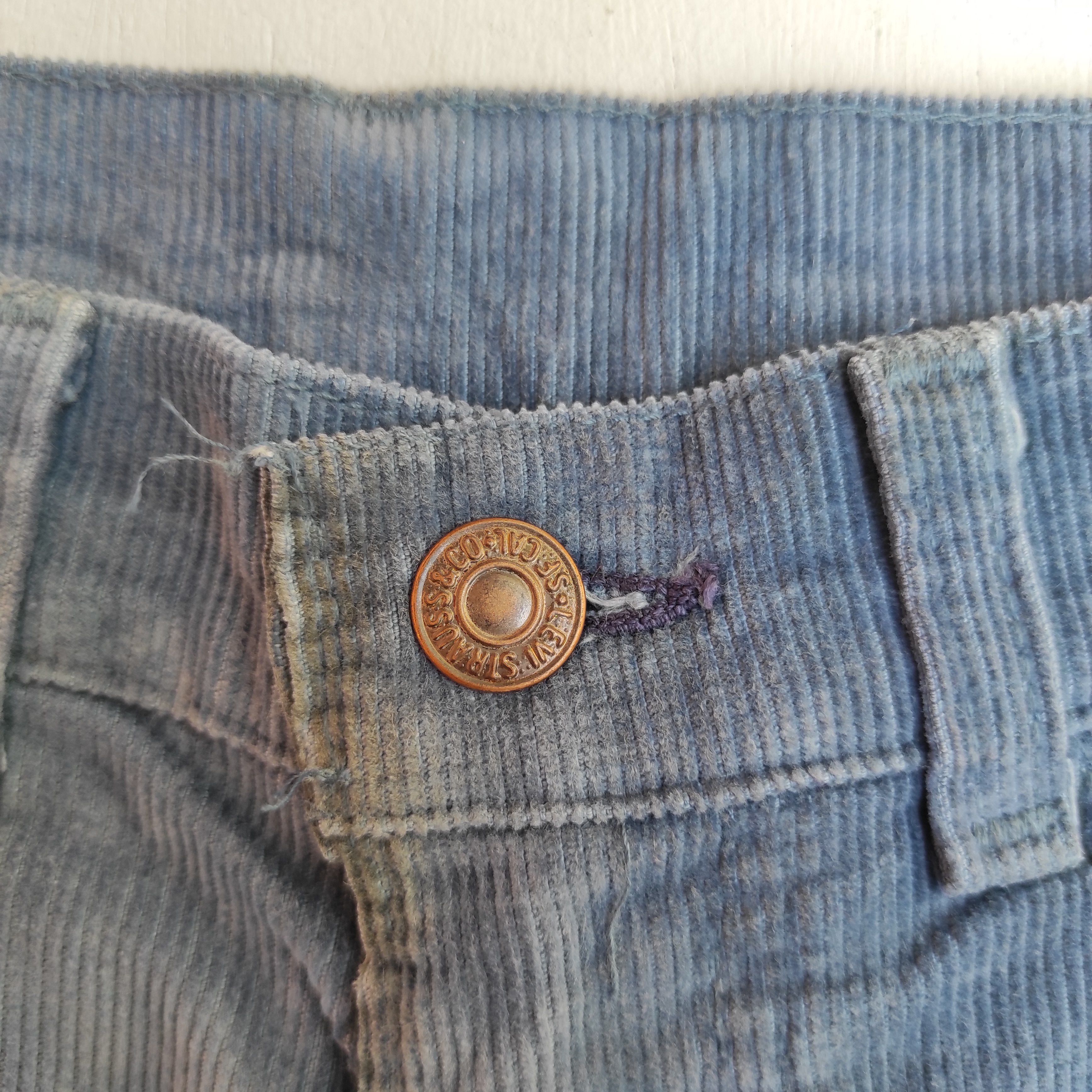 Levi's Flare Vintage 80s Levis Corduroy Bootcut Pants Talon 42 Zip Size US 28 / EU 44 - 4 Thumbnail