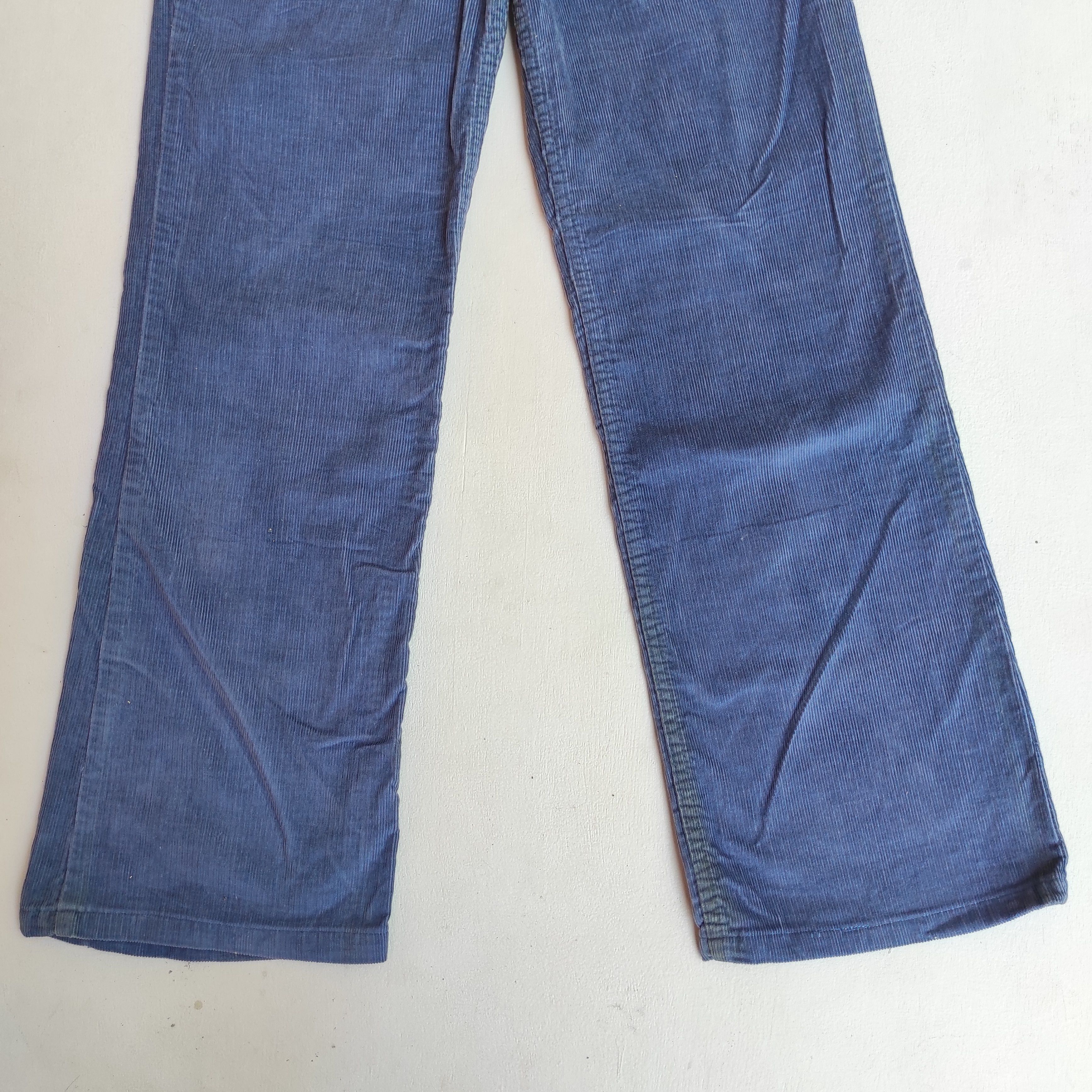Levi's Flare Vintage 80s Levis Corduroy Bootcut Pants Talon 42 Zip Size US 28 / EU 44 - 3 Thumbnail