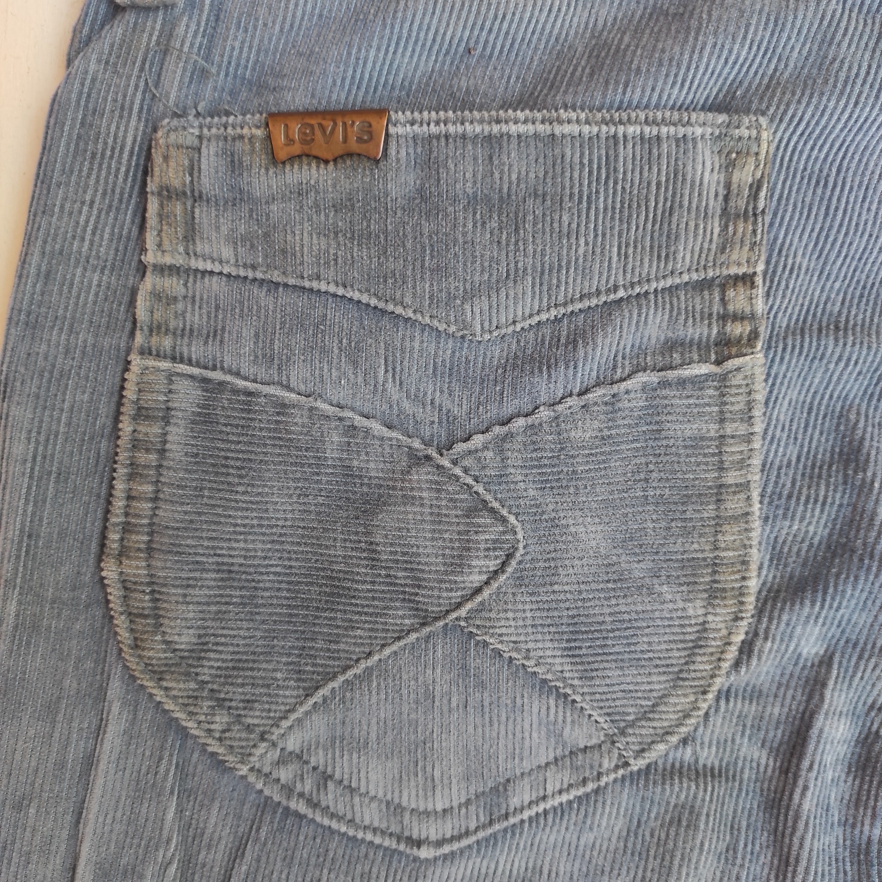 Levi's Flare Vintage 80s Levis Corduroy Bootcut Pants Talon 42 Zip Size US 28 / EU 44 - 12 Thumbnail
