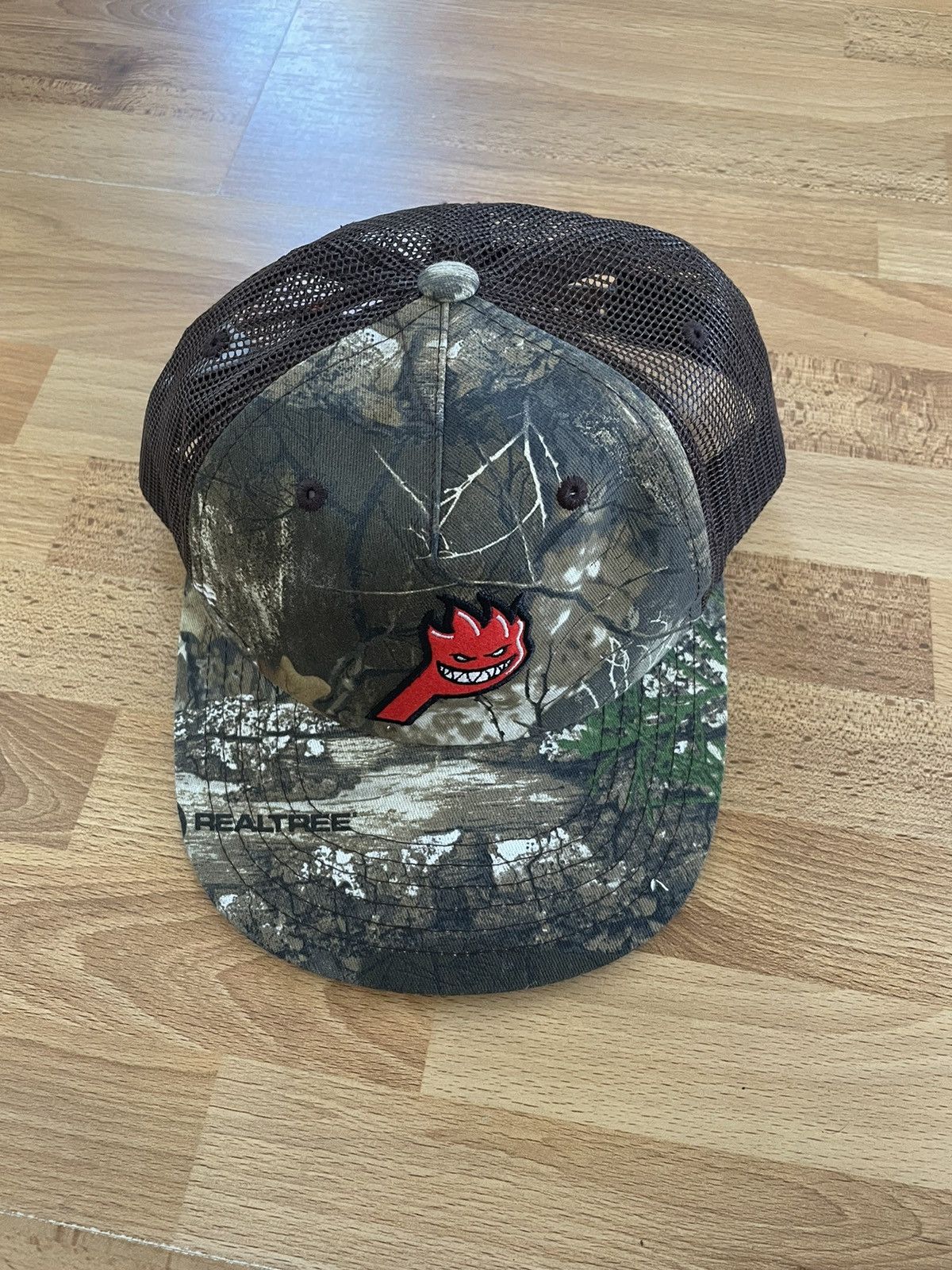 Palace × Spitfire Palace X Spitfire Live To Bun Mesh Trucker