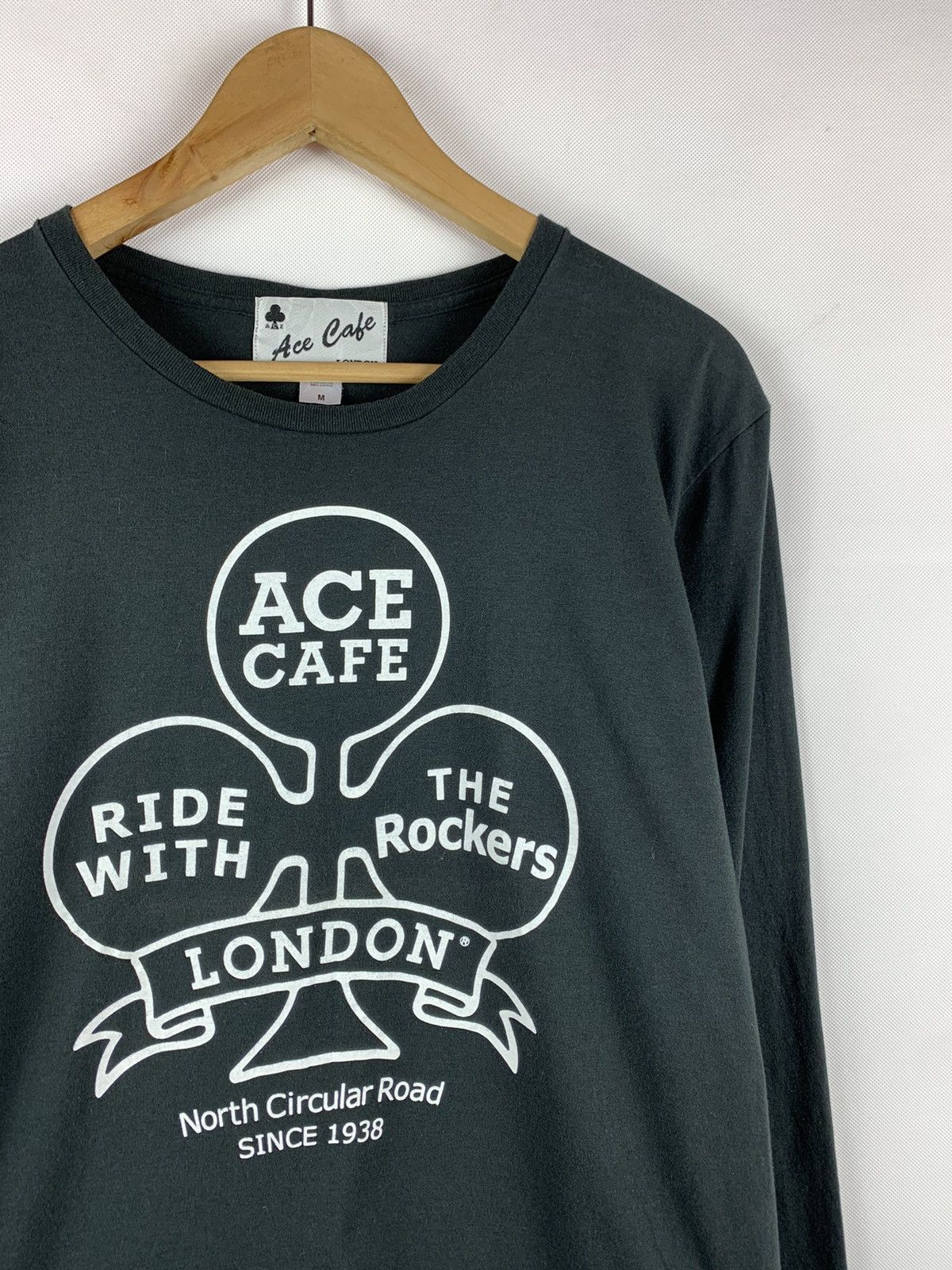 Japanese Brand Rare!!! Ace Cafe London Longsleeves Tee Size US M / EU 48-50 / 2 - 2 Thumbnail