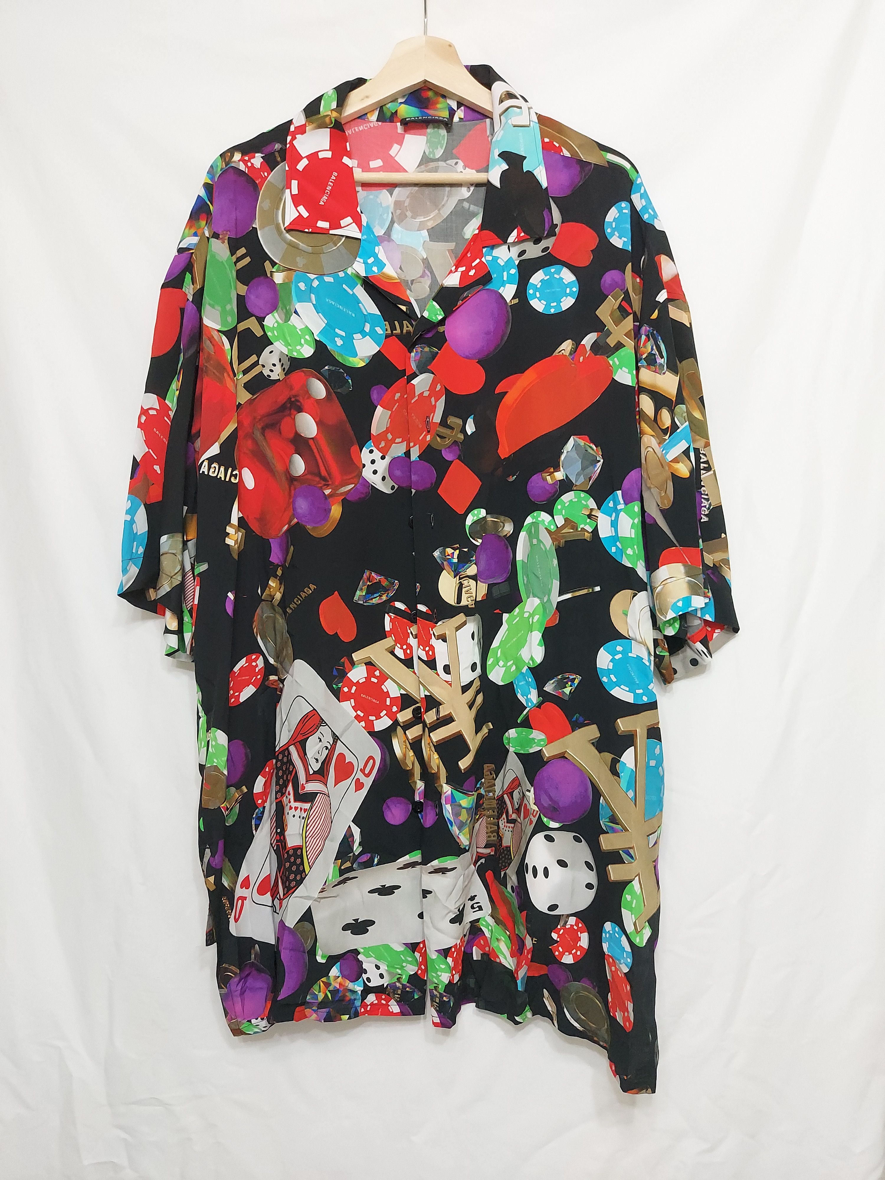 Balenciaga Casino Shirt Grailed