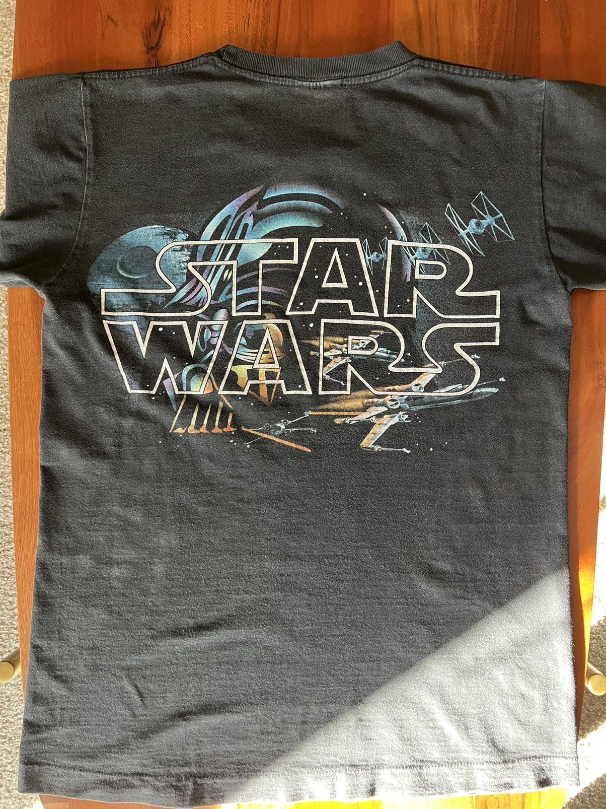 Star Wars Vintage Star Wars 1996 Lucafilm ltd Movie Promo T shirt Size US M / EU 48-50 / 2 - 2 Thumbnail