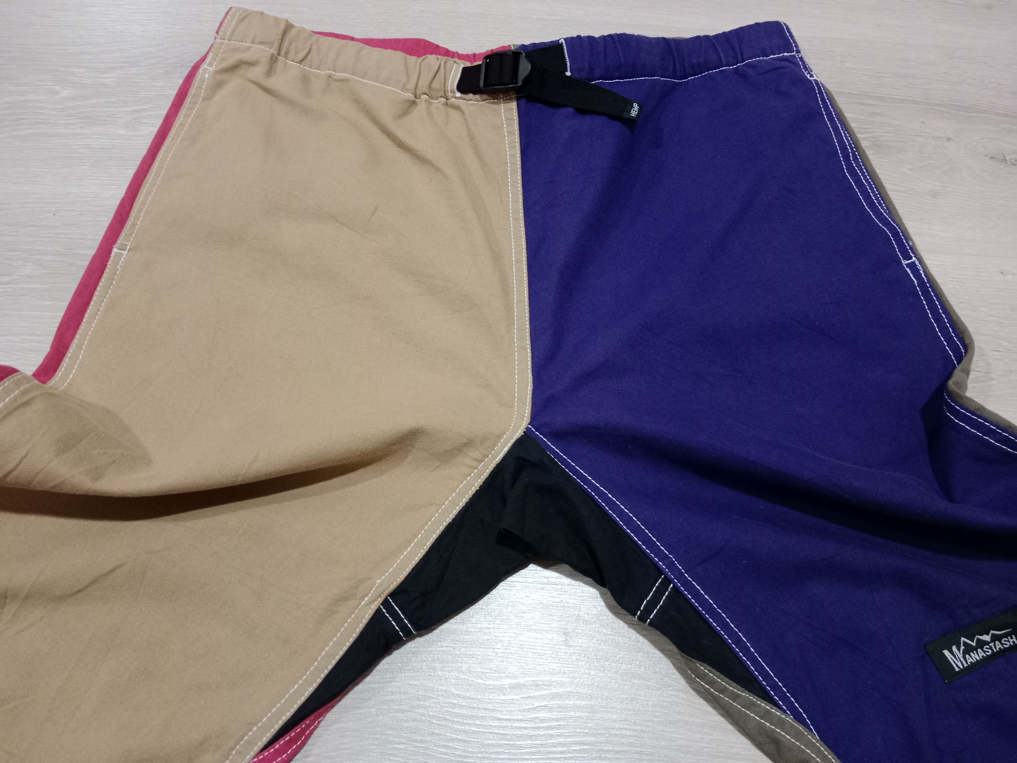 Manastash Hemp Colorblock Pants Size US 34 / EU 50 - 4 Thumbnail