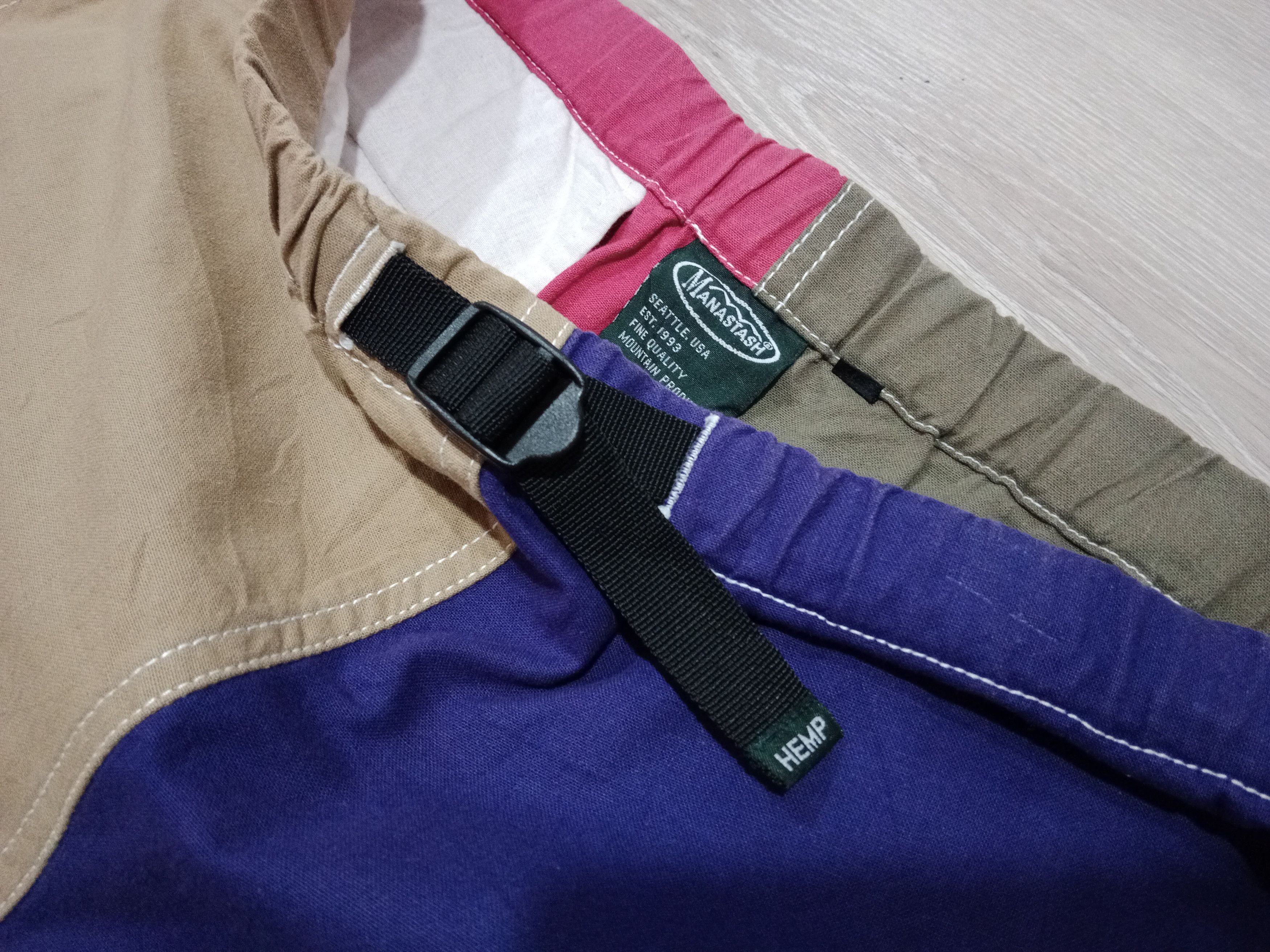 Manastash Hemp Colorblock Pants Size US 34 / EU 50 - 7 Thumbnail