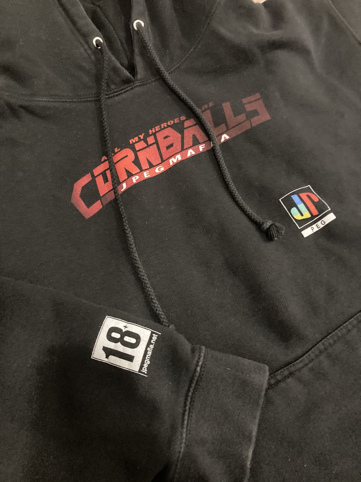 Japanese Brand JPEGMAFIA All My Heroes Are Cornballs Hoodie Size US L / EU 52-54 / 3 - 4 Thumbnail