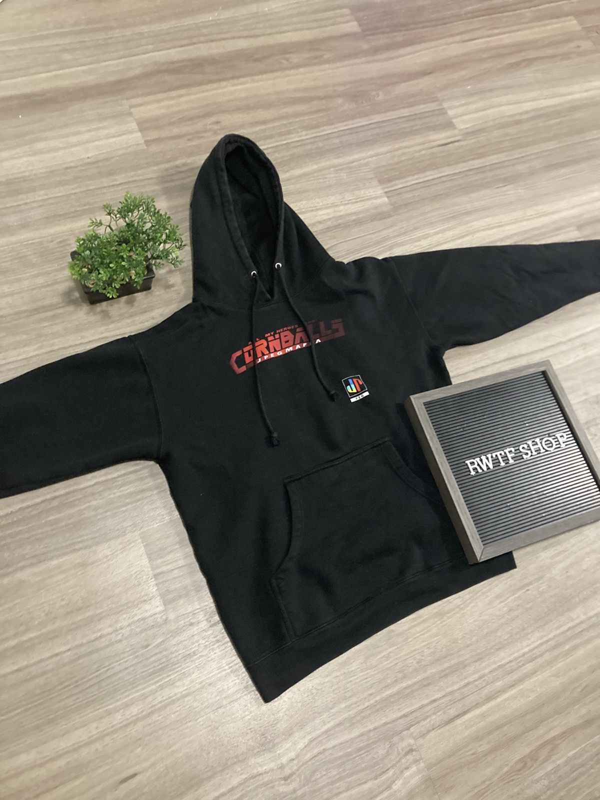 Japanese Brand JPEGMAFIA All My Heroes Are Cornballs Hoodie Size US L / EU 52-54 / 3 - 1 Thumbnail