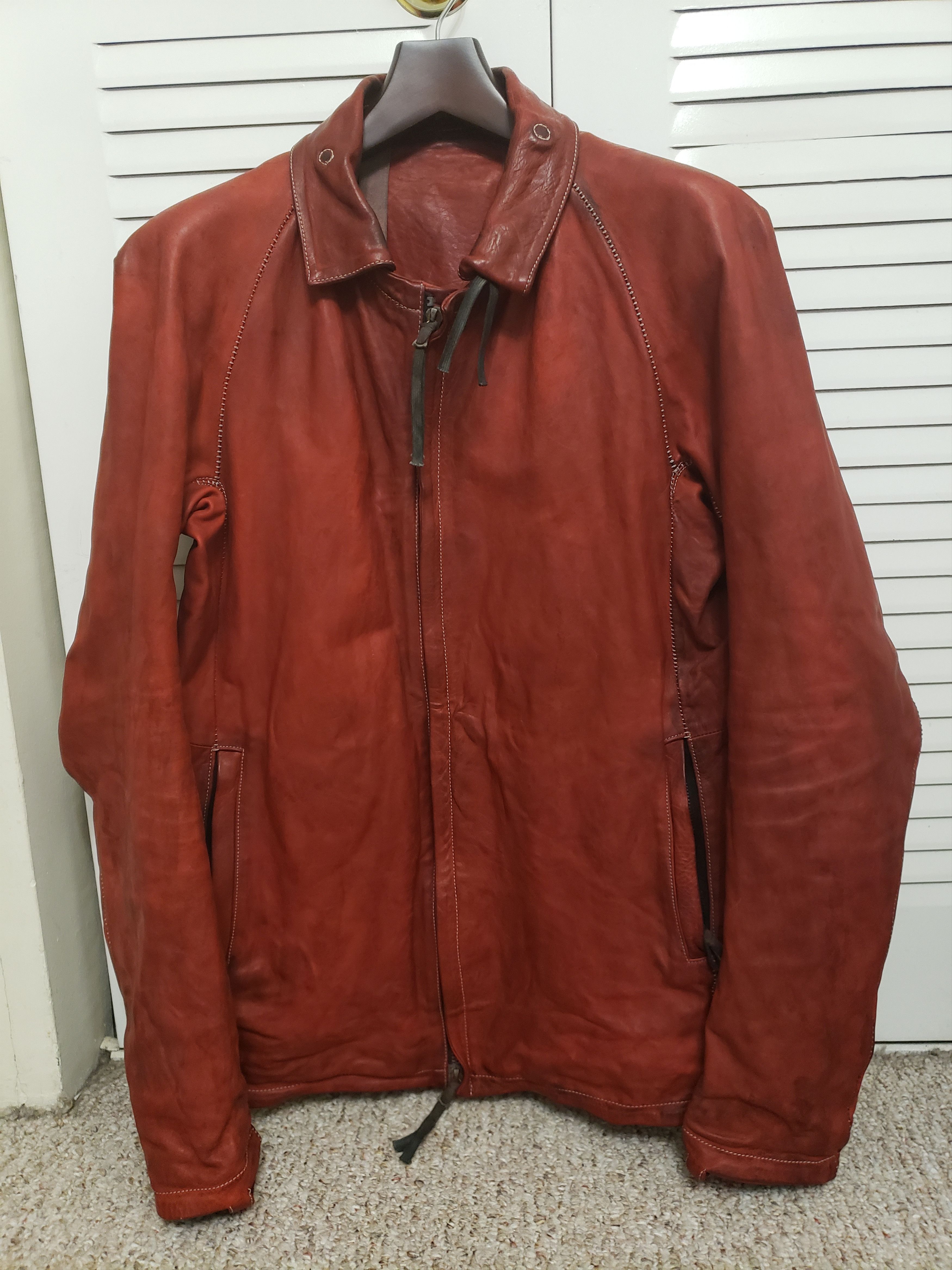 Boris Bidjan Saberi BNWT BBS LEATHER JACKET J2 | Grailed