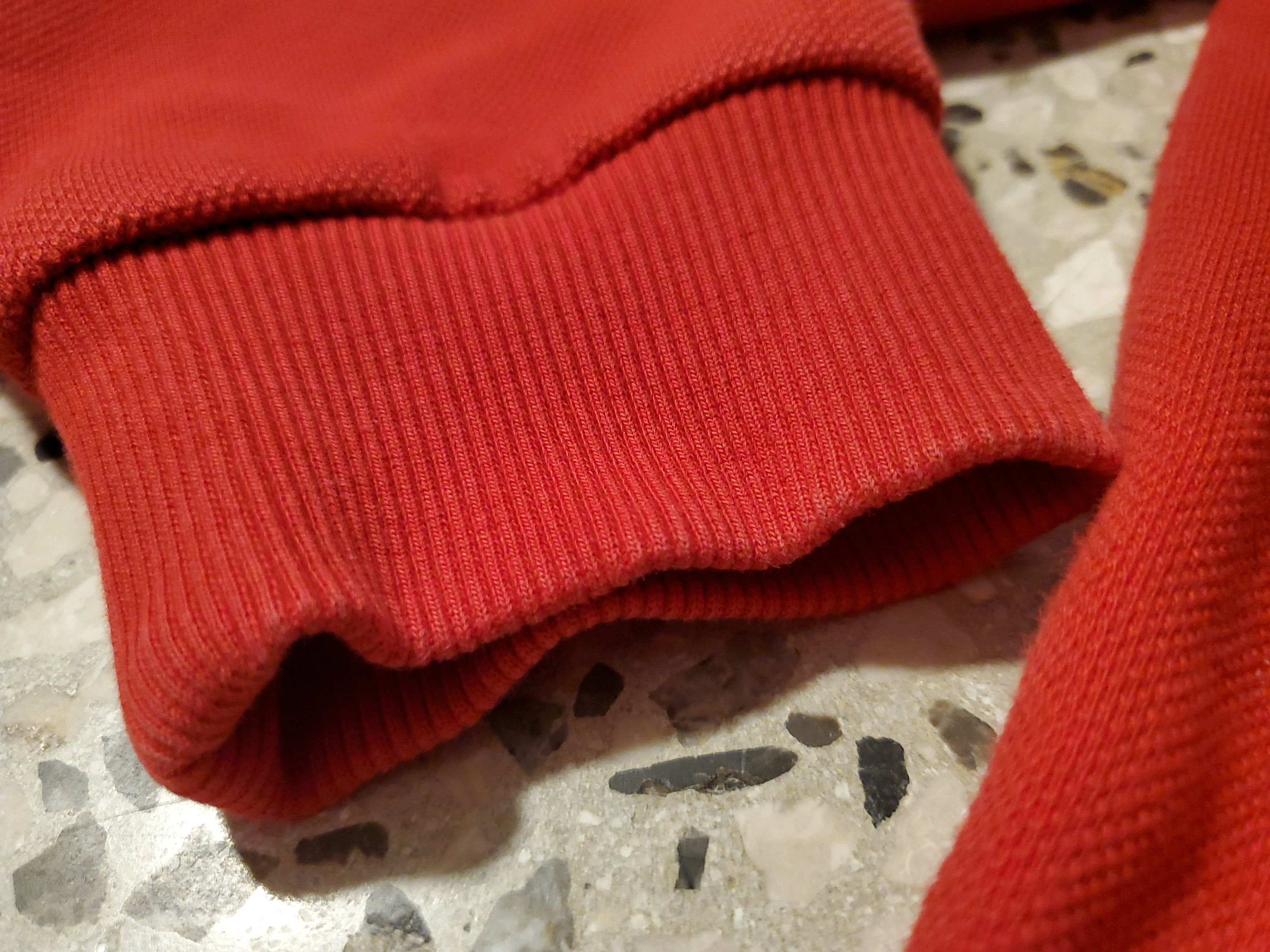 Supreme Lacoste Pique Crewneck Red L 新品（Supreme lacoste