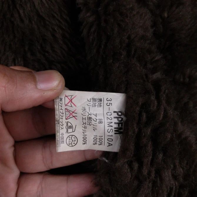 If Six Was Nine × Japanese Brand × PPFM Vintage PPFM Distressed Faded Fleece Jacket Size US M / EU 48-50 / 2 - 6 Thumbnail