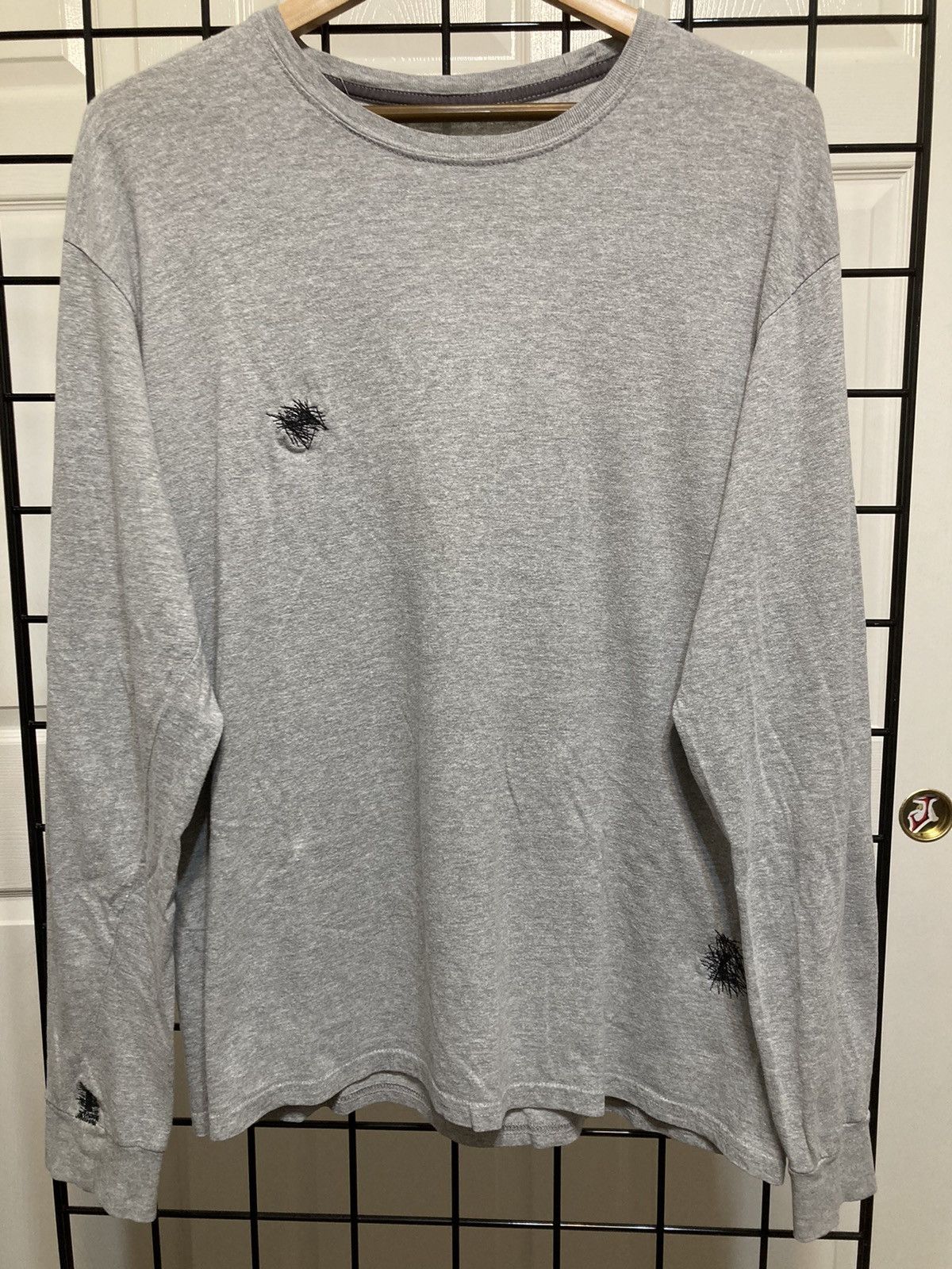 Fruit Of The Loom Scab Style Stitched Long Sleeve T-Shirt Size US L / EU 52-54 / 3 - 1 Thumbnail