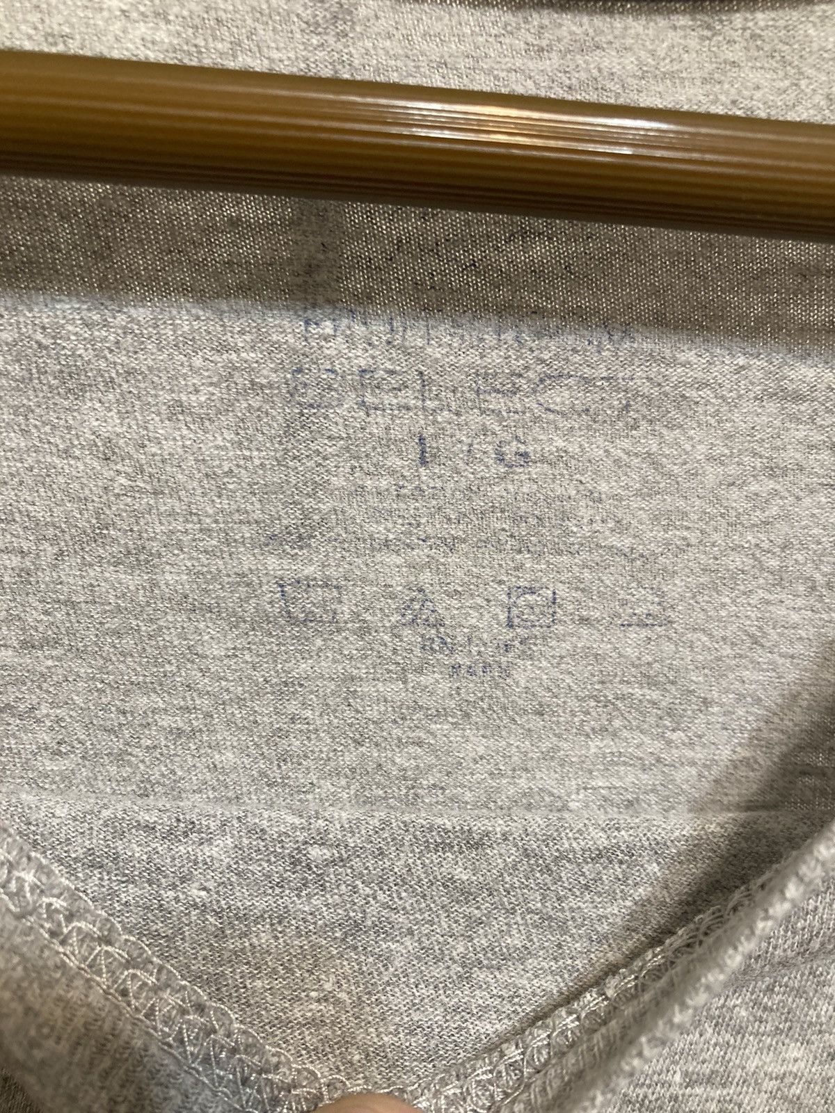 Fruit Of The Loom Scab Style Stitched Long Sleeve T-Shirt Size US L / EU 52-54 / 3 - 8 Thumbnail
