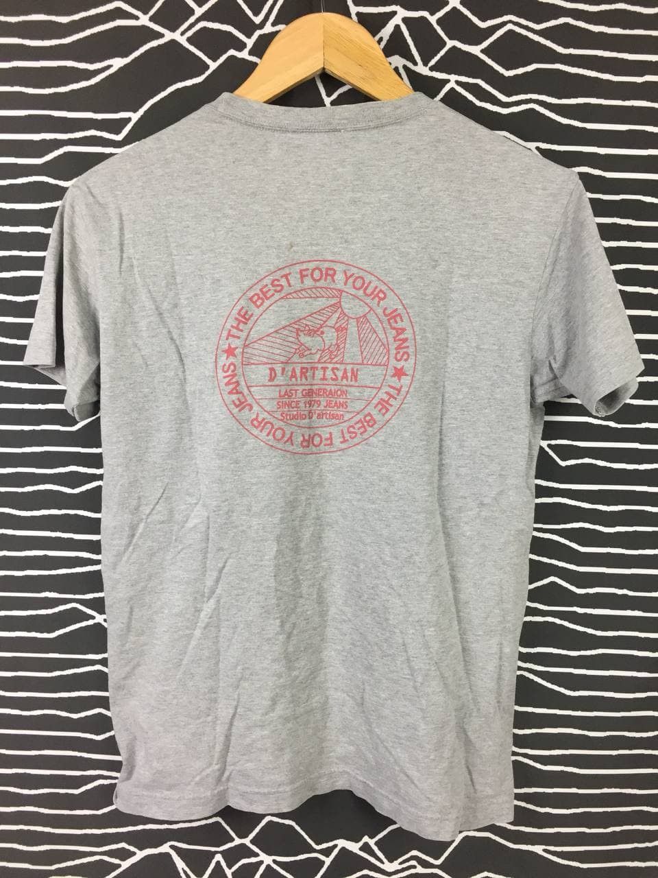 Studio D'Artisan Vtg Studio Artisan Japanese Raw Denim Brand Tee Size US S / EU 44-46 / 1 - 1 Thumbnail