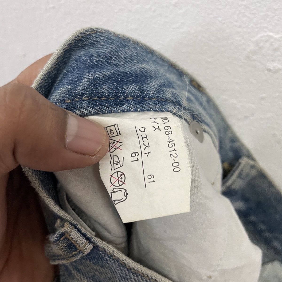 Japanese Brand × Other Vintage Unbranded Buckles Distressed Denim Jeans Size US 30 / EU 46 - 6 Thumbnail