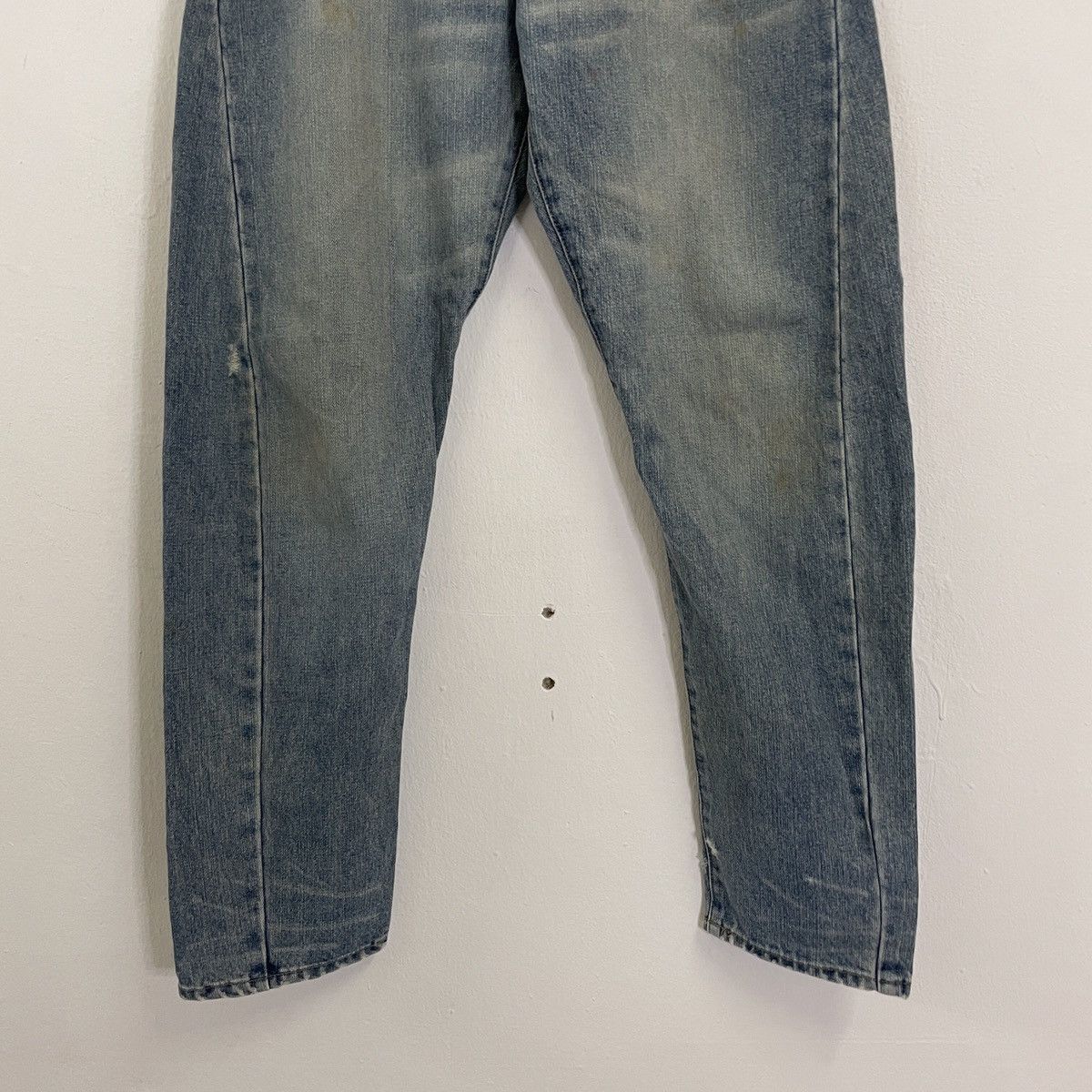 Japanese Brand × Other Vintage Unbranded Buckles Distressed Denim Jeans Size US 30 / EU 46 - 11 Thumbnail