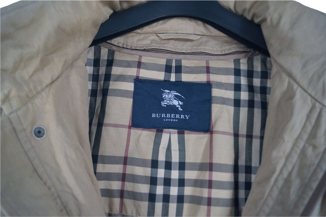 Burberry Rare!! Parkas Burberry Zipper Nice Design | Grailed