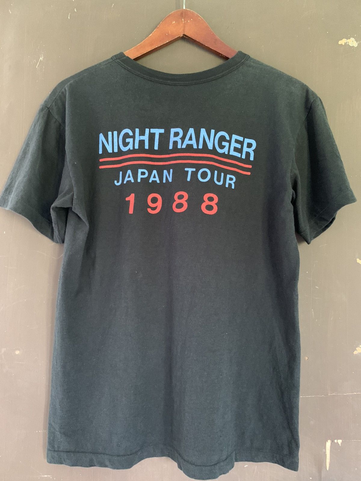 Band Tees 🖤BLACKFRIDAY🖤Vintage night ragers band 80s japan release Size US S / EU 44-46 / 1 - 3 Thumbnail