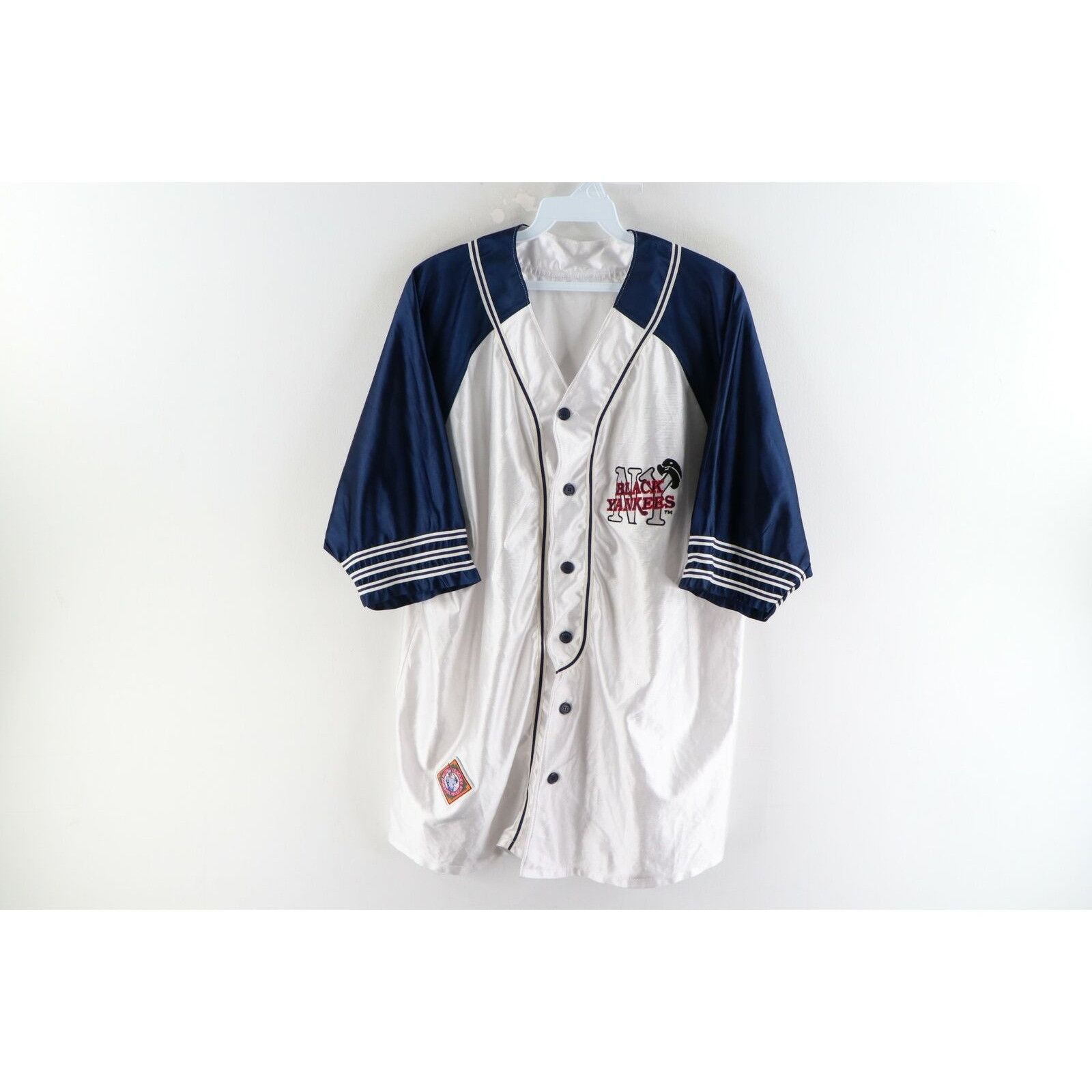 Vintage Vintage Negro League New York Black Yankees Jersey Size US XL / EU 56 / 4 - 1 Thumbnail