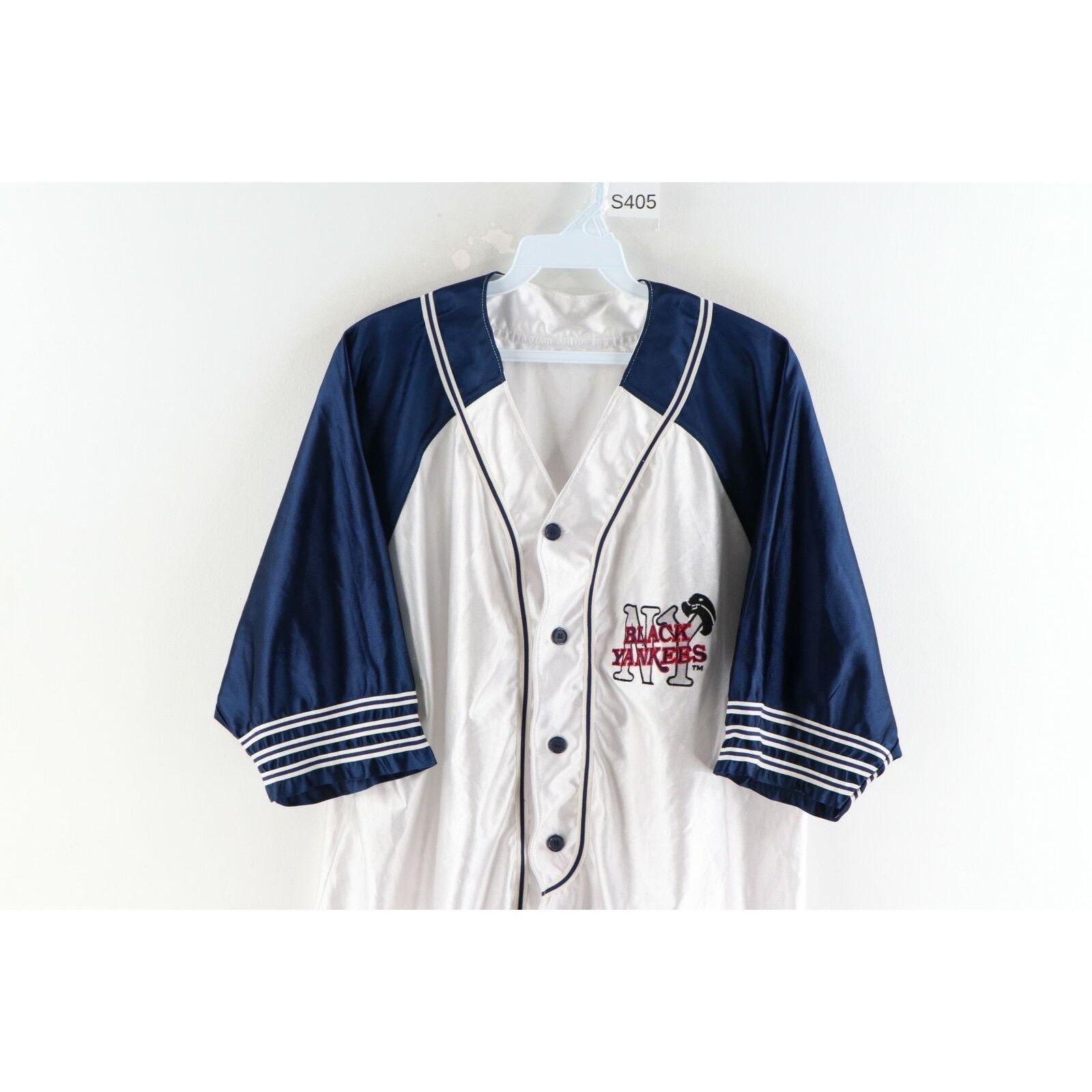 Vintage Vintage Negro League New York Black Yankees Jersey Size US XL / EU 56 / 4 - 2 Thumbnail
