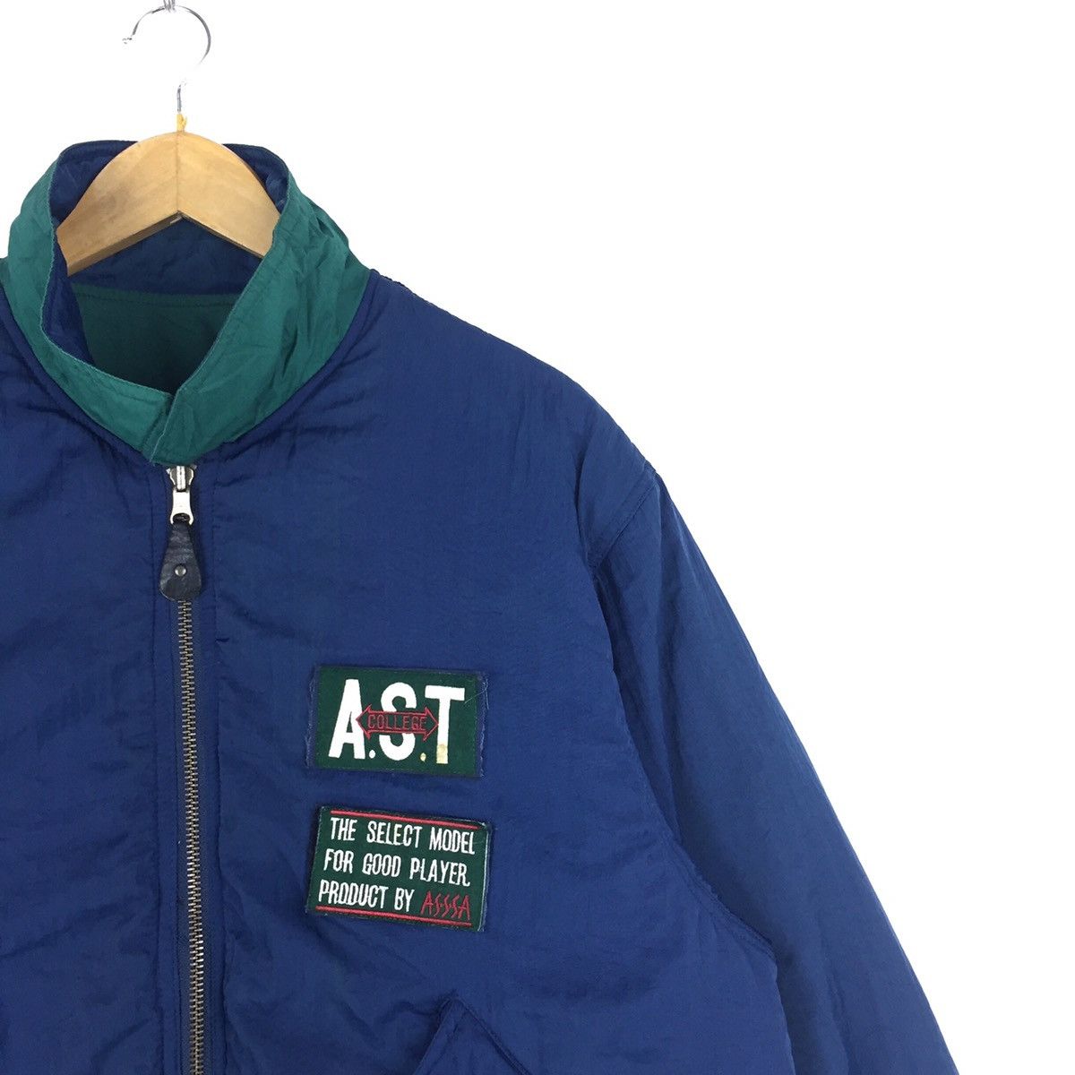 Japanese Brand Vintage 90s Studium by Asssa Studio Reversible Jacket | L Size US L / EU 52-54 / 3 - 4 Thumbnail