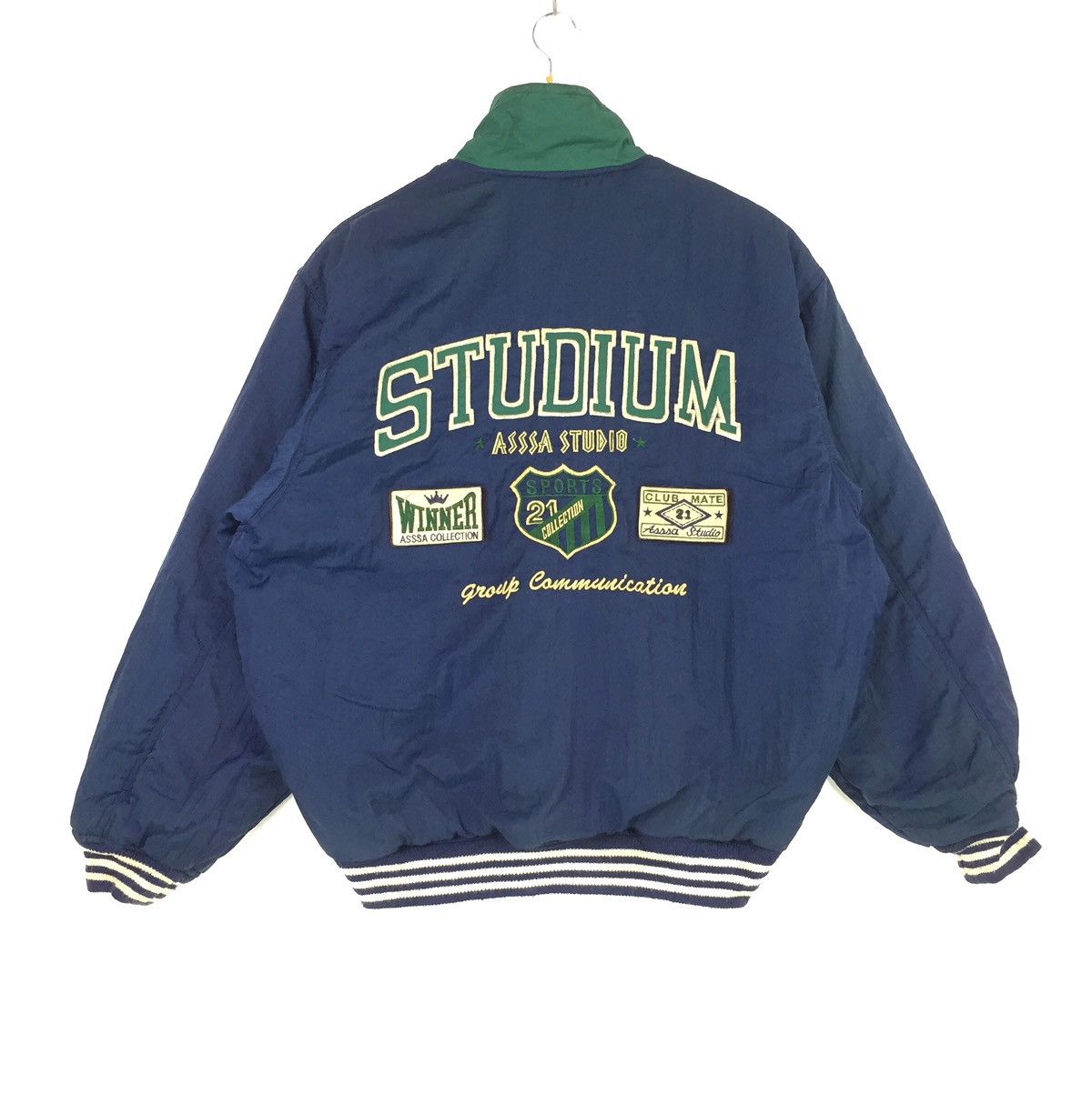 Japanese Brand Vintage 90s Studium by Asssa Studio Reversible Jacket | L Size US L / EU 52-54 / 3 - 1 Thumbnail