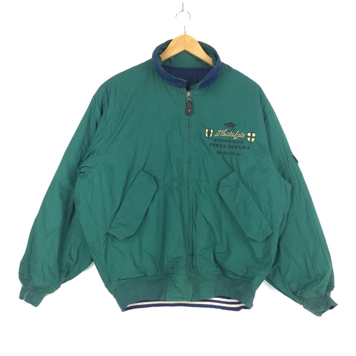 Japanese Brand Vintage 90s Studium by Asssa Studio Reversible Jacket | L Size US L / EU 52-54 / 3 - 6 Thumbnail