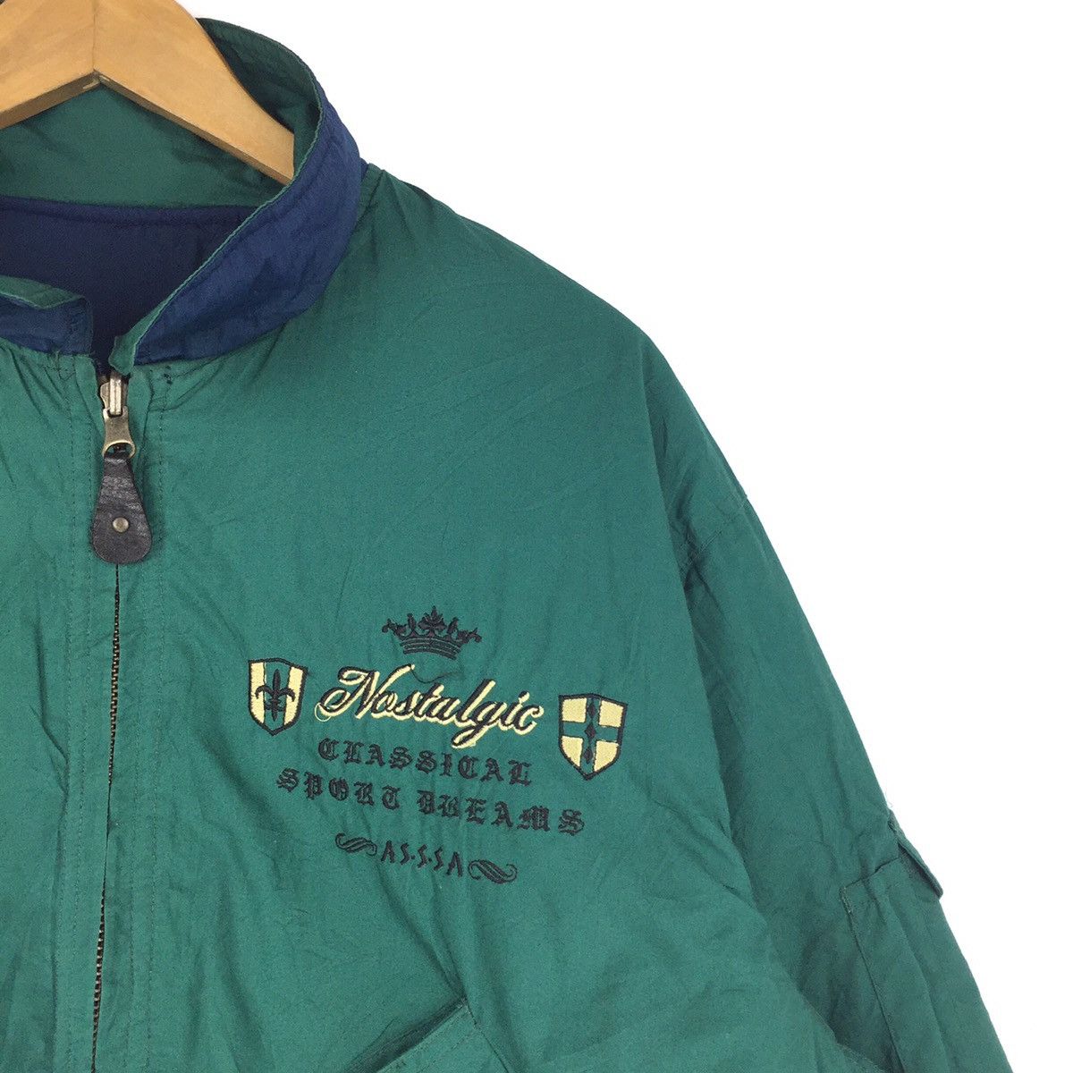 Japanese Brand Vintage 90s Studium by Asssa Studio Reversible Jacket | L Size US L / EU 52-54 / 3 - 7 Thumbnail