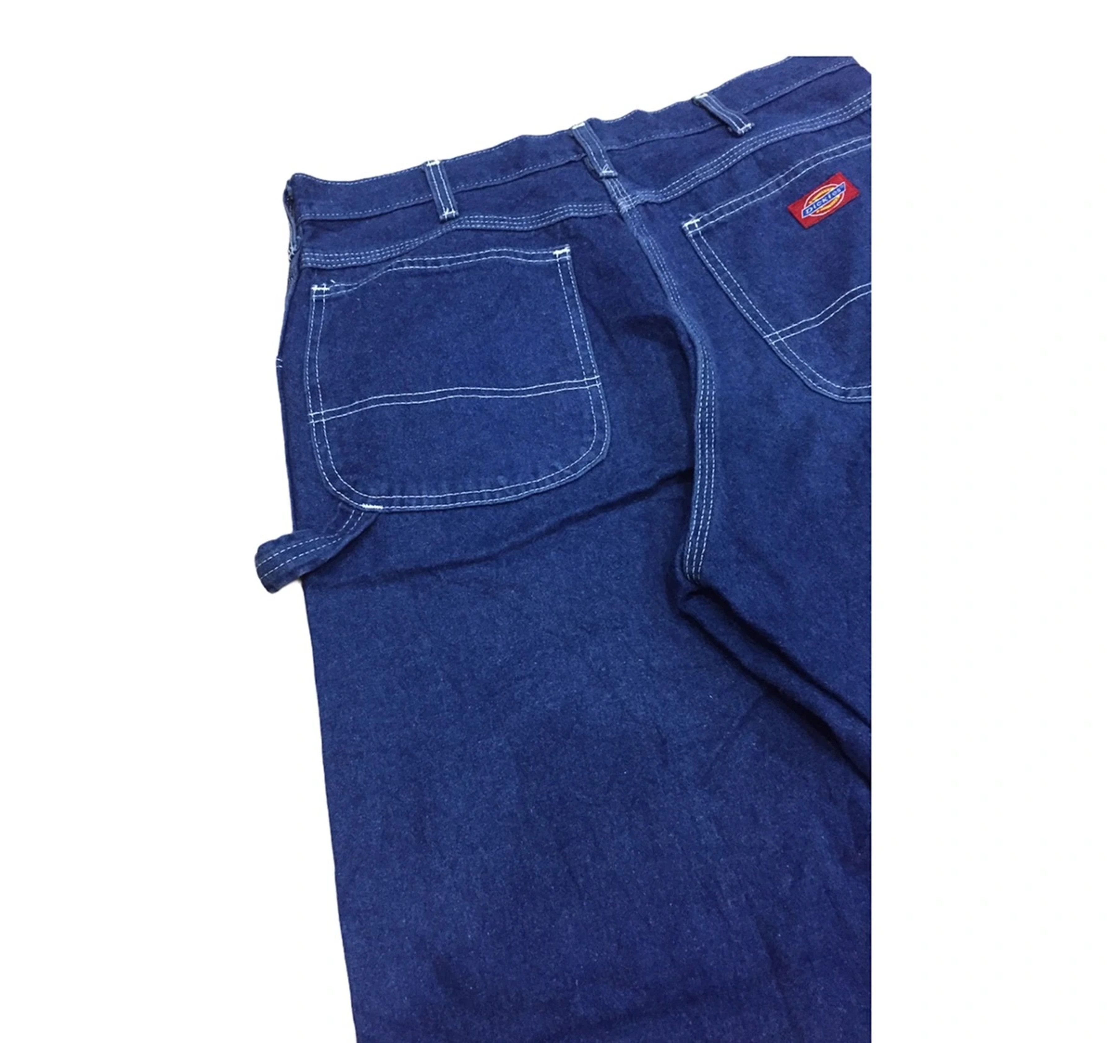 Vintage Dickies cargo workwear Blue Pant Size US 34 / EU 50 - 7 Thumbnail