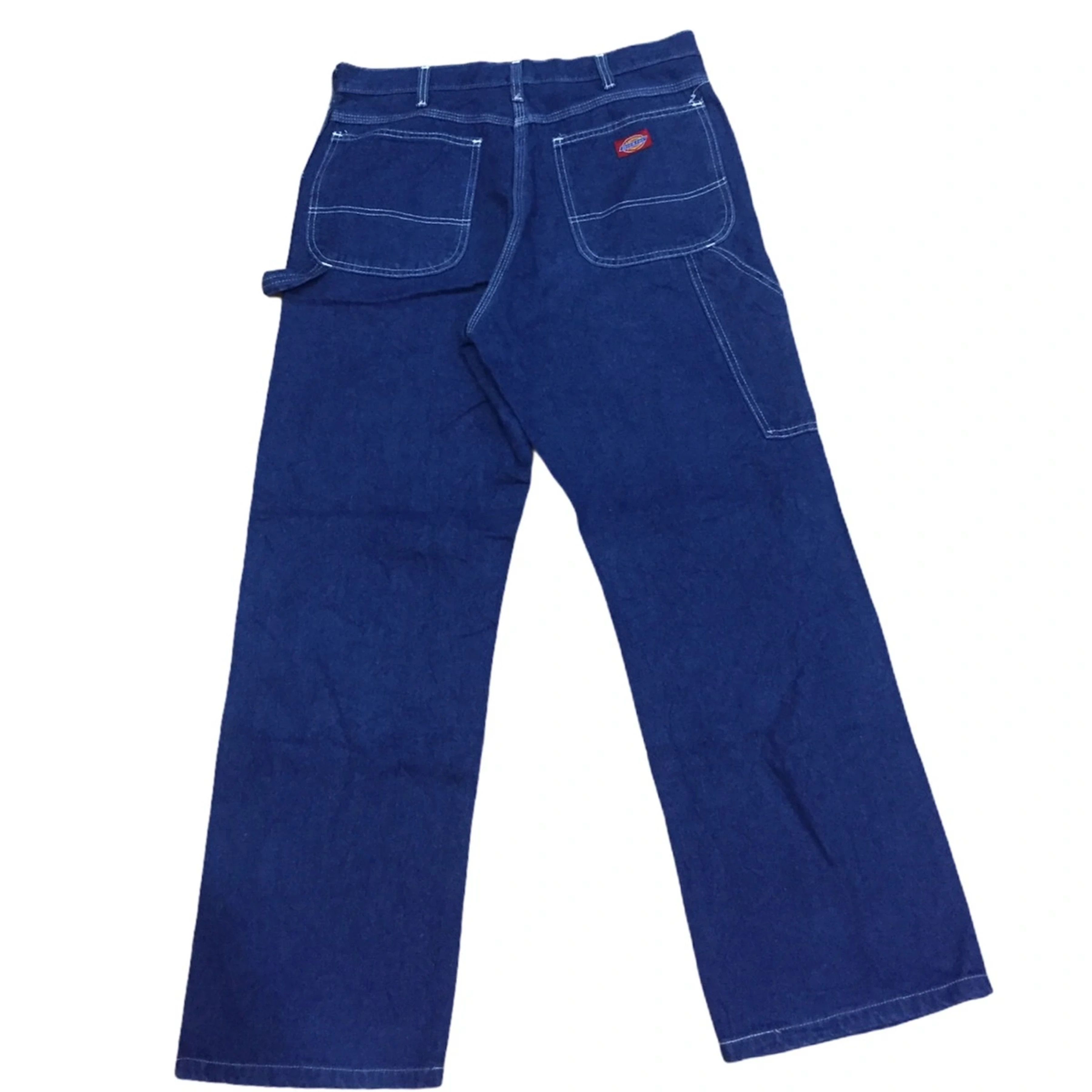 Vintage Dickies cargo workwear Blue Pant Size US 34 / EU 50 - 2 Thumbnail
