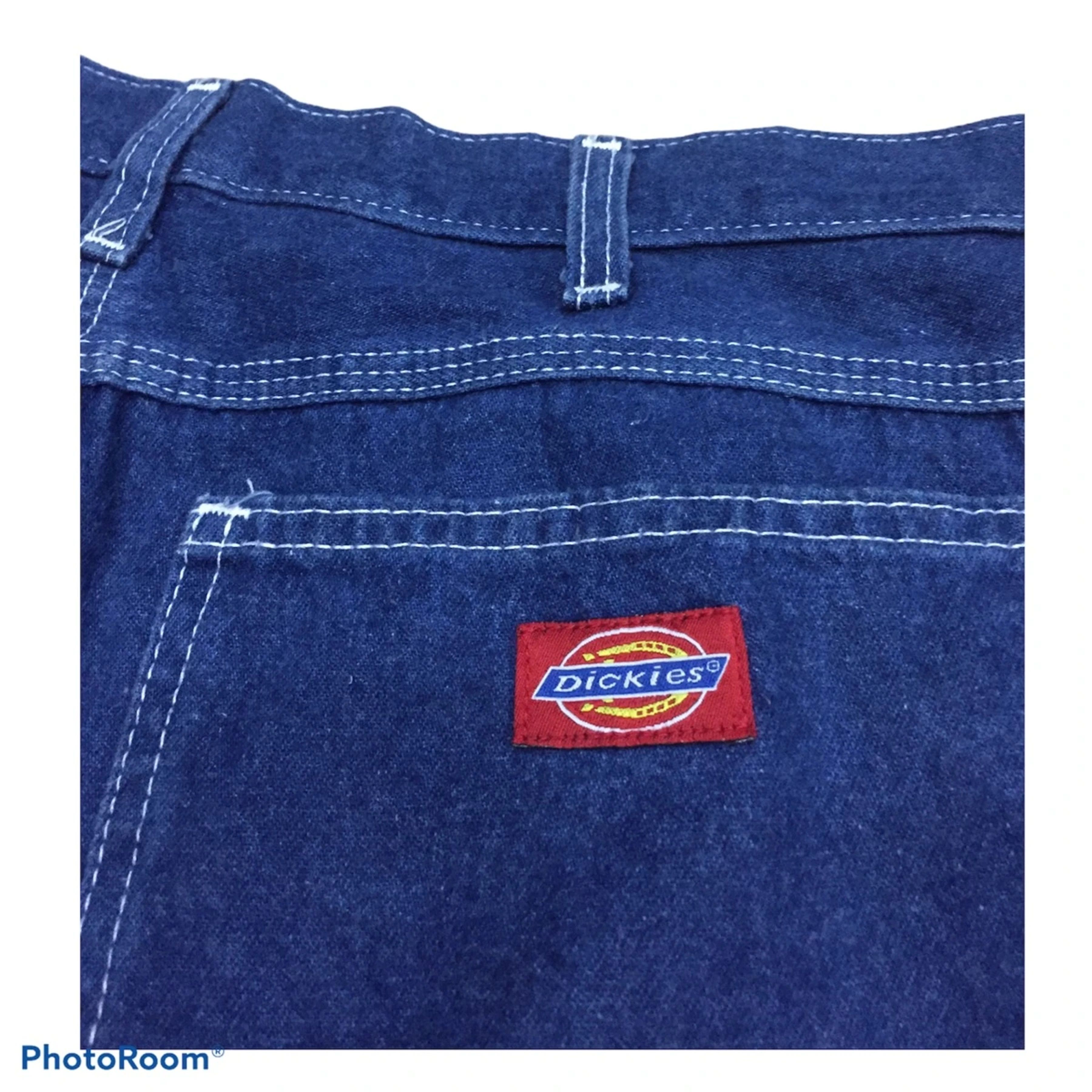 Vintage Dickies cargo workwear Blue Pant Size US 34 / EU 50 - 5 Thumbnail
