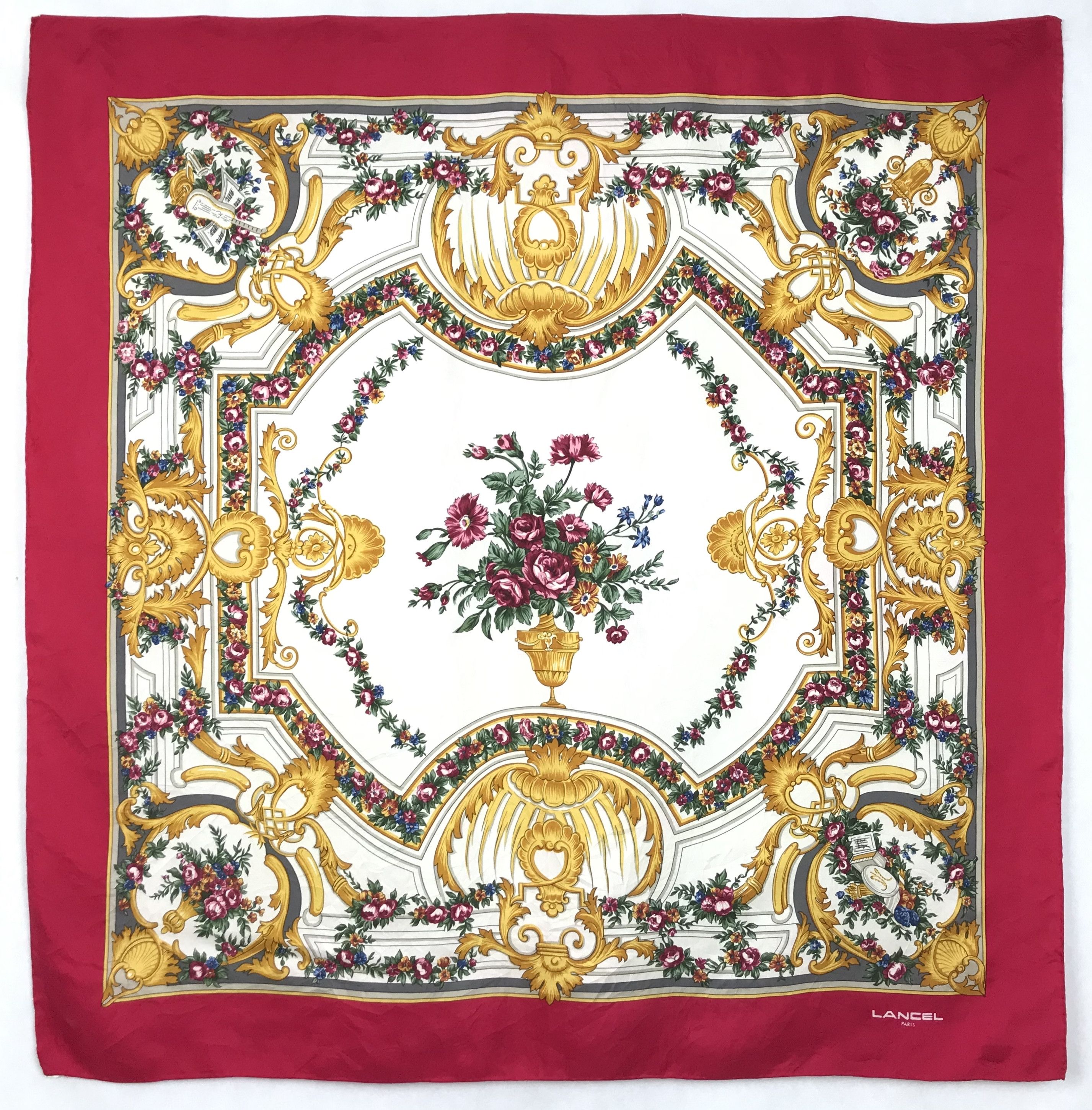 Vintage Designer Silk Scarf Liberty Of London