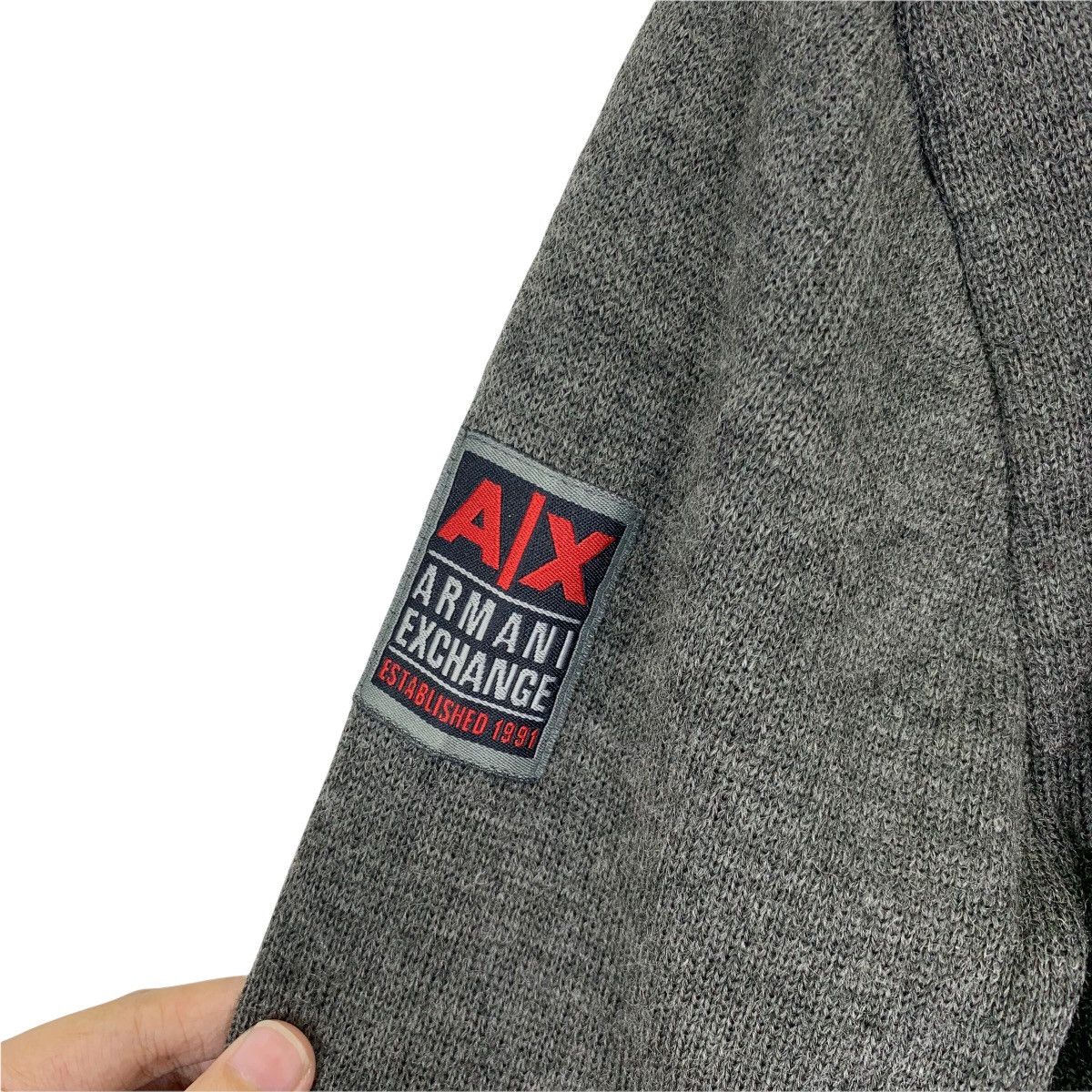 Armani × Armani Collezioni × Armani Exchange Vintage Armani Exchange Hoodie Sweater Size US M / EU 48-50 / 2 - 8 Thumbnail